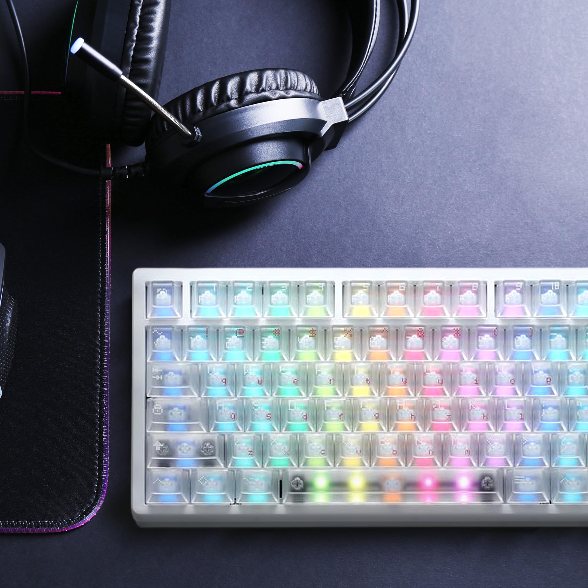 Amazon.co.jp: Su75 Pro ホワイト ラピッドトリガーキーボード 8000 Hz