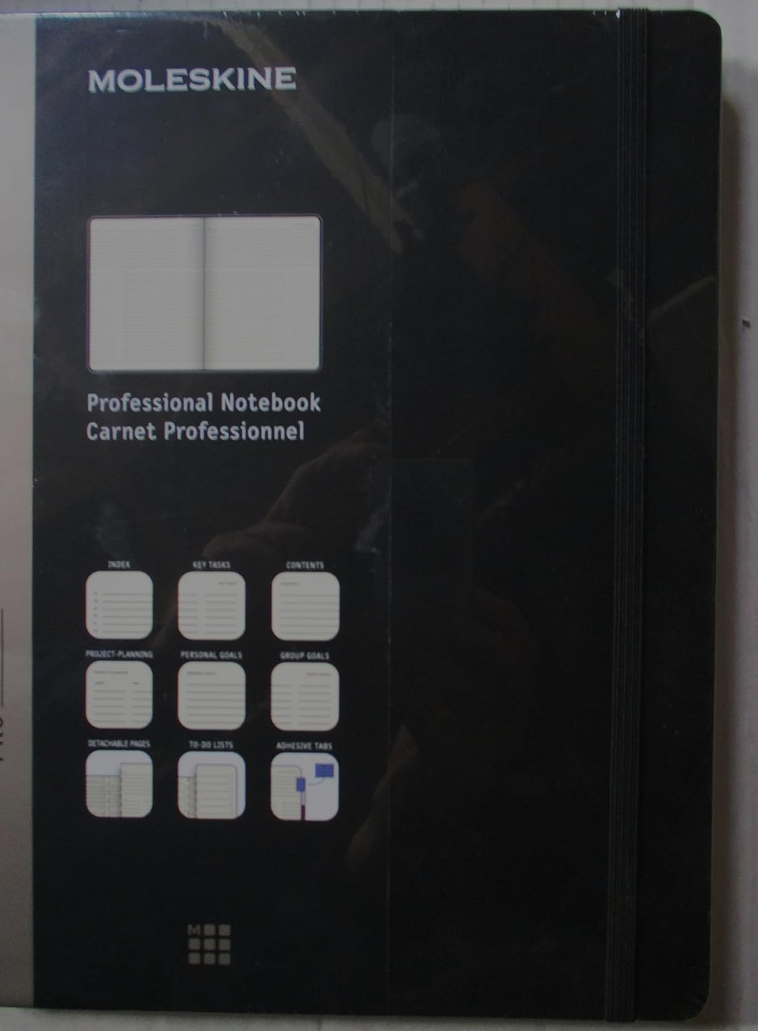 Moleskine Pro Collection Notebook Extra Large, Black (Professional