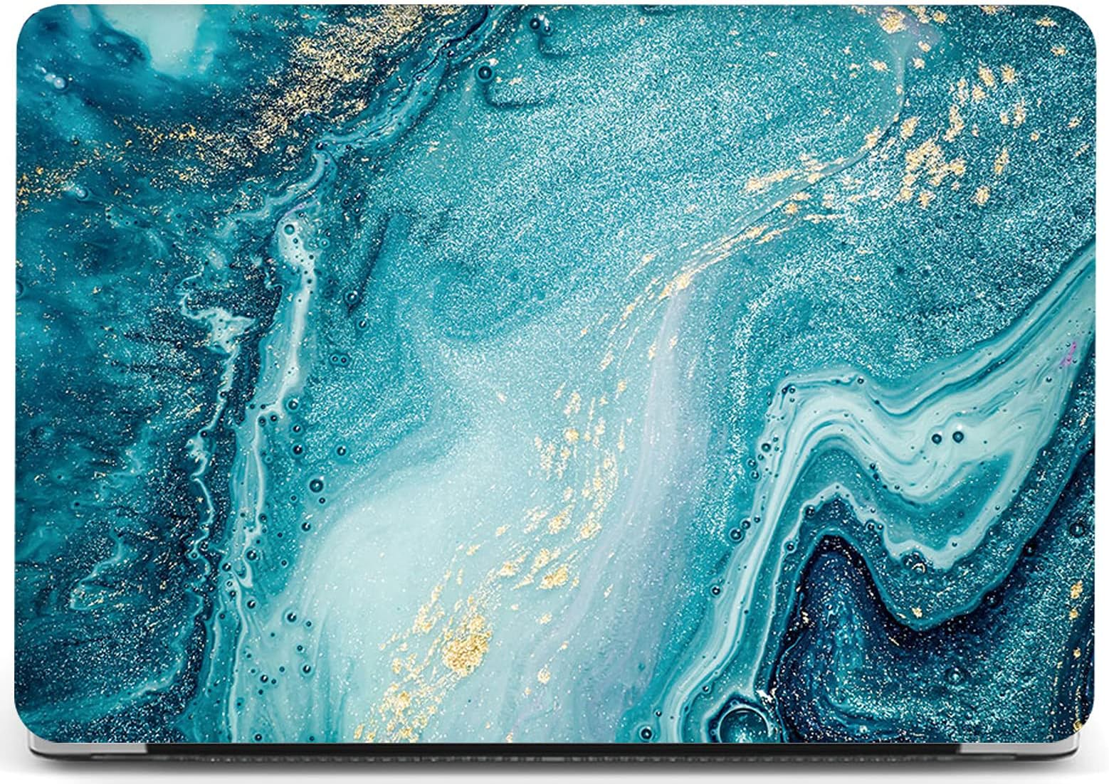 AQYLQ Compatible with MacBook Retina 12 Inch Landscape Pattern Case(2017 2016 2015 Release A1534),Plastic Hard Shell Protective Case Cover - Creative Wave