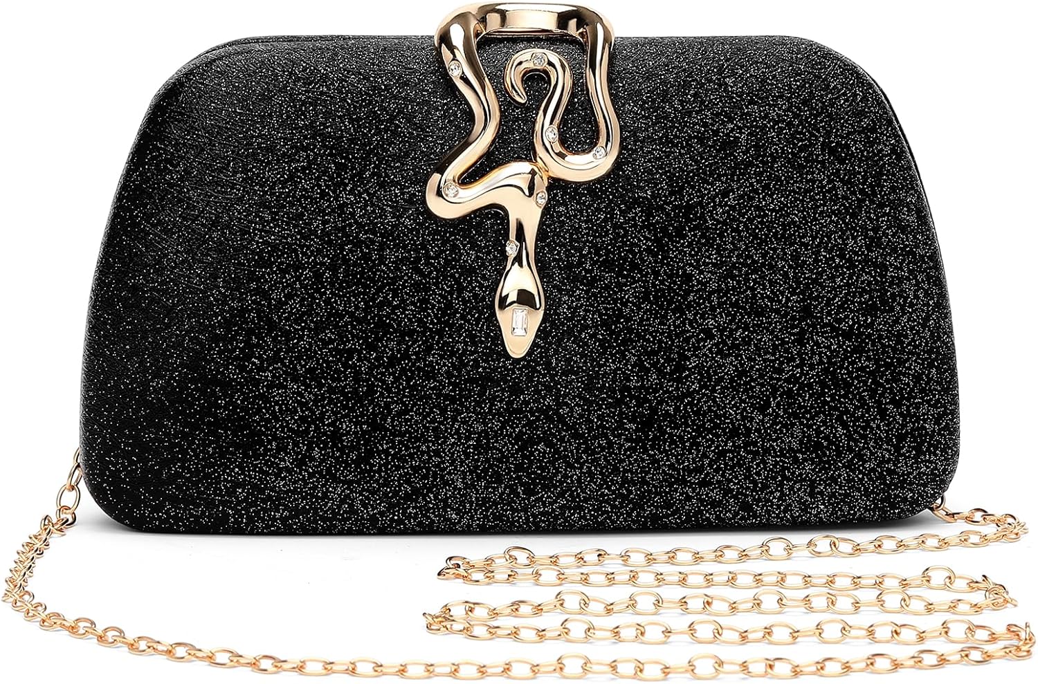 RNIEGA Evening Clutch Purses for Women Satin Pleated Top Handle Clutch Handbag Elegant Crossbody Purse for Wedding, Party