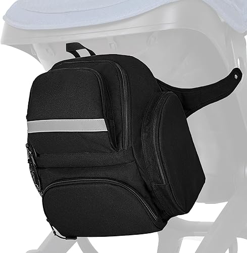 Bolsa de almacenamiento para cochecito compatible con el asiento de automóvil infantil Doona, organizador de cochecito con correa de hombro