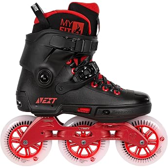 Powerslide Next Black Red 110 Inline Skate Urban Fitness for Men and Women