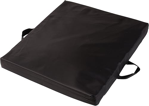 DMI Cojín de asiento cómodo para un apoyo suave y firme en sillas estándar, sillas de oficina y sillas de ruedas, espuma de gel, 16 x 20 x 2