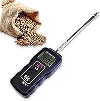 Vista 11 de Medidor de Humedad de Grano de Alta Precisión Probador de Humedad de Grano con Pantalla de Humedad y Temperatura Medidor de Humedad de Semillas