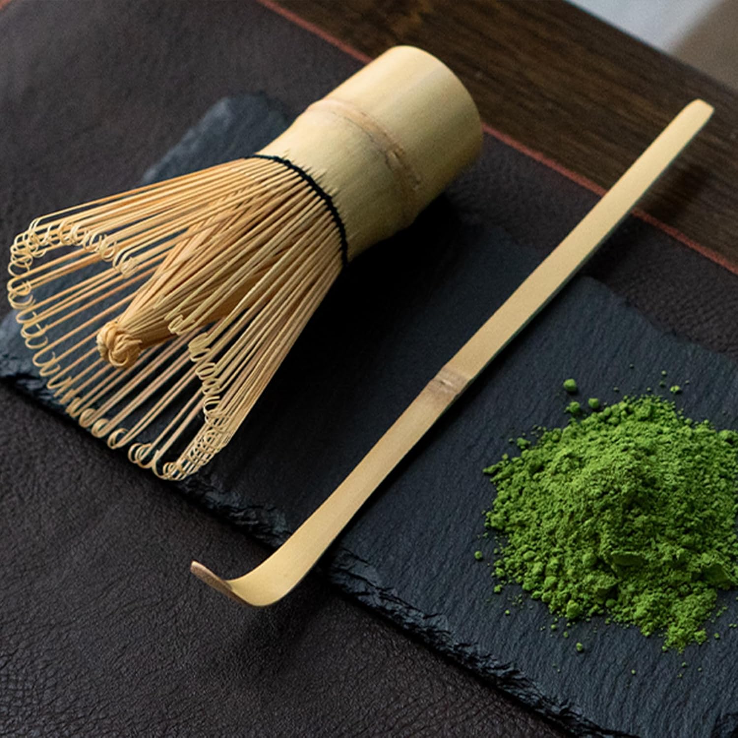 Matcha Whisk Set-Matcha Kit 7 Pcs, Dishwasher Safe Matcha Set Birthday Gifts for Matcha Lover, Ideal for Beginners