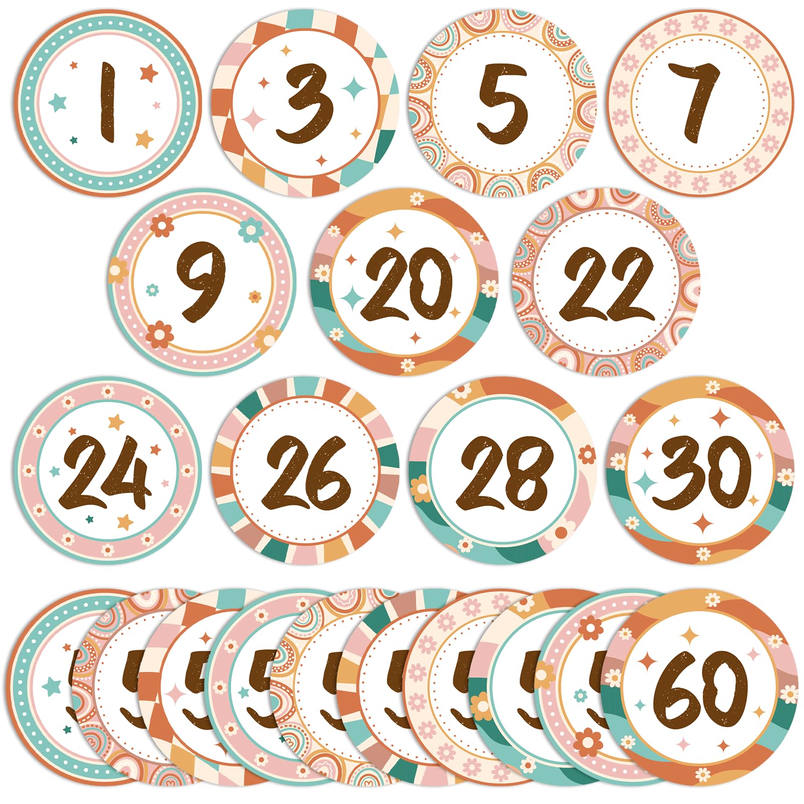 amazon-com-qoubai-60pcs-boho-number-cutouts-1-to-60-rainbow-bulletin-board-accent-groovy-laminated-student-circle-stickers-for-toddler-kids-preschool-classroom-decorations-office-products for Free Printable Numbers In Circles Amazon.com: QOUBAI 60Pcs Boho Number Cutouts 1 to 60 Rainbow Bulletin Board Accent Groovy Laminated Student Circle Stickers for Toddler Kids Preschool Classroom Decorations : Office Products for Free Printable Numbers In Circles