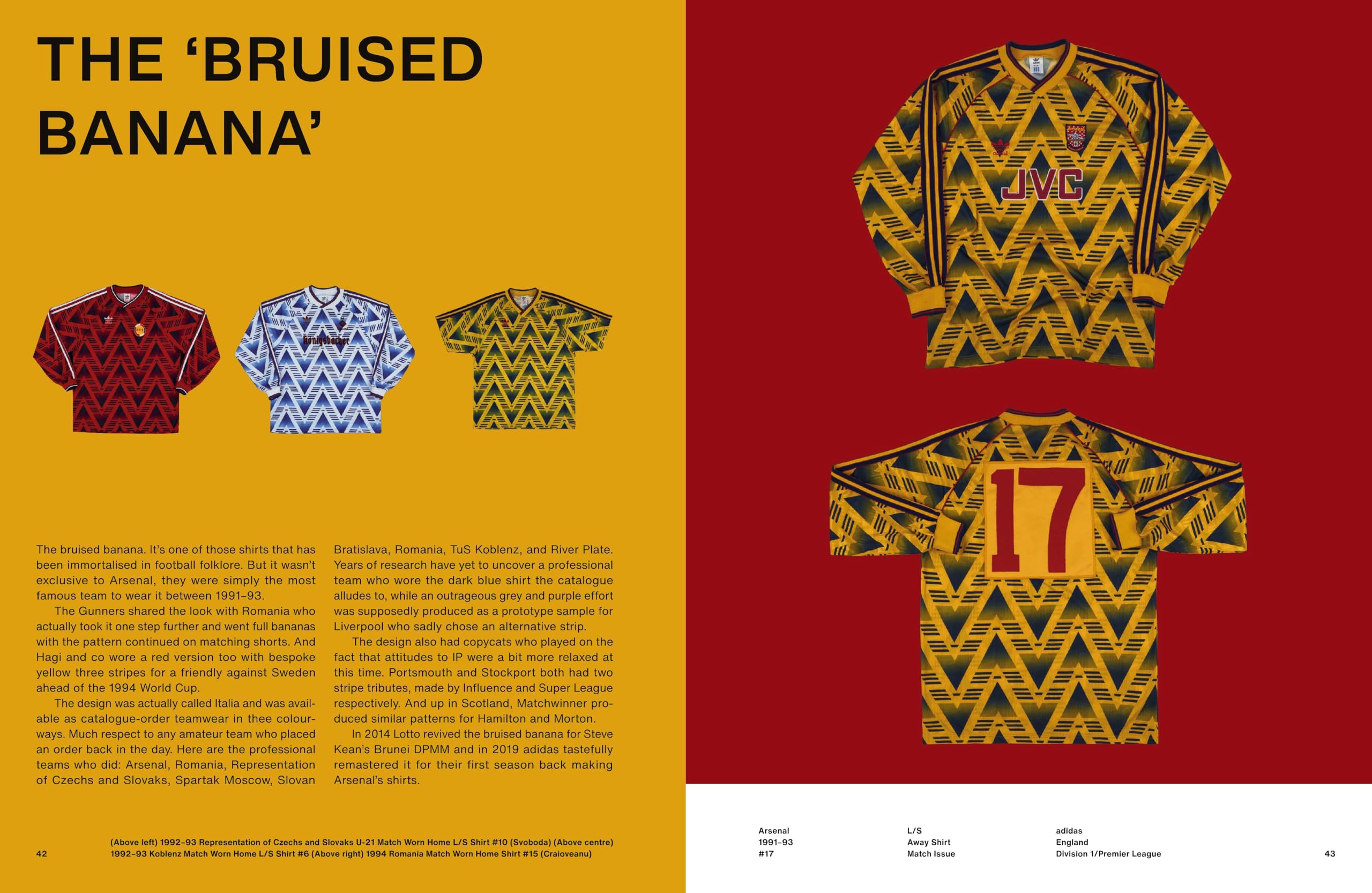 Classic Football Shirts: The Ultimate Guide to Iconic Football Kits - The Sunday Times Bestseller