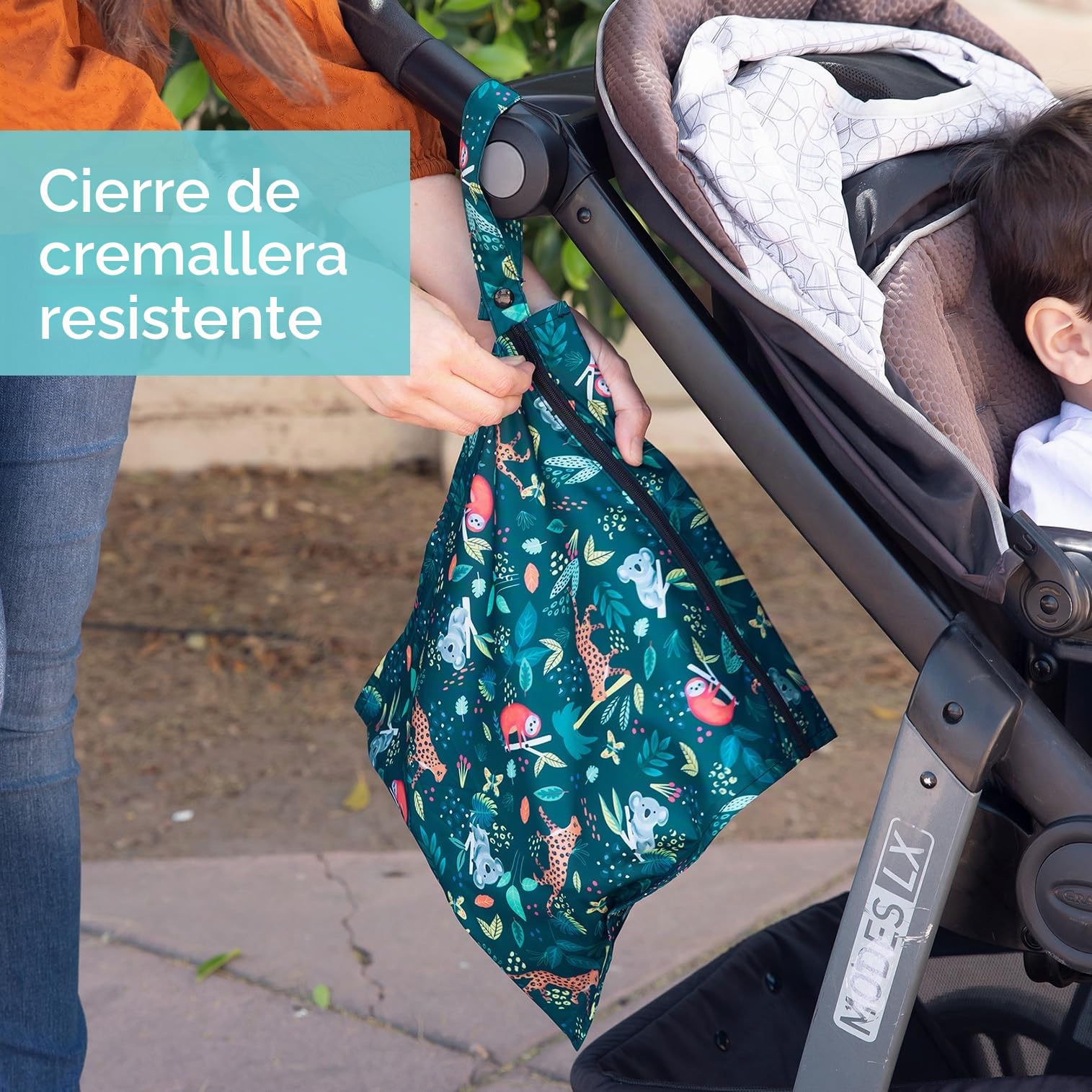 Bolsa Impermeable Reutilizable con Cremallera