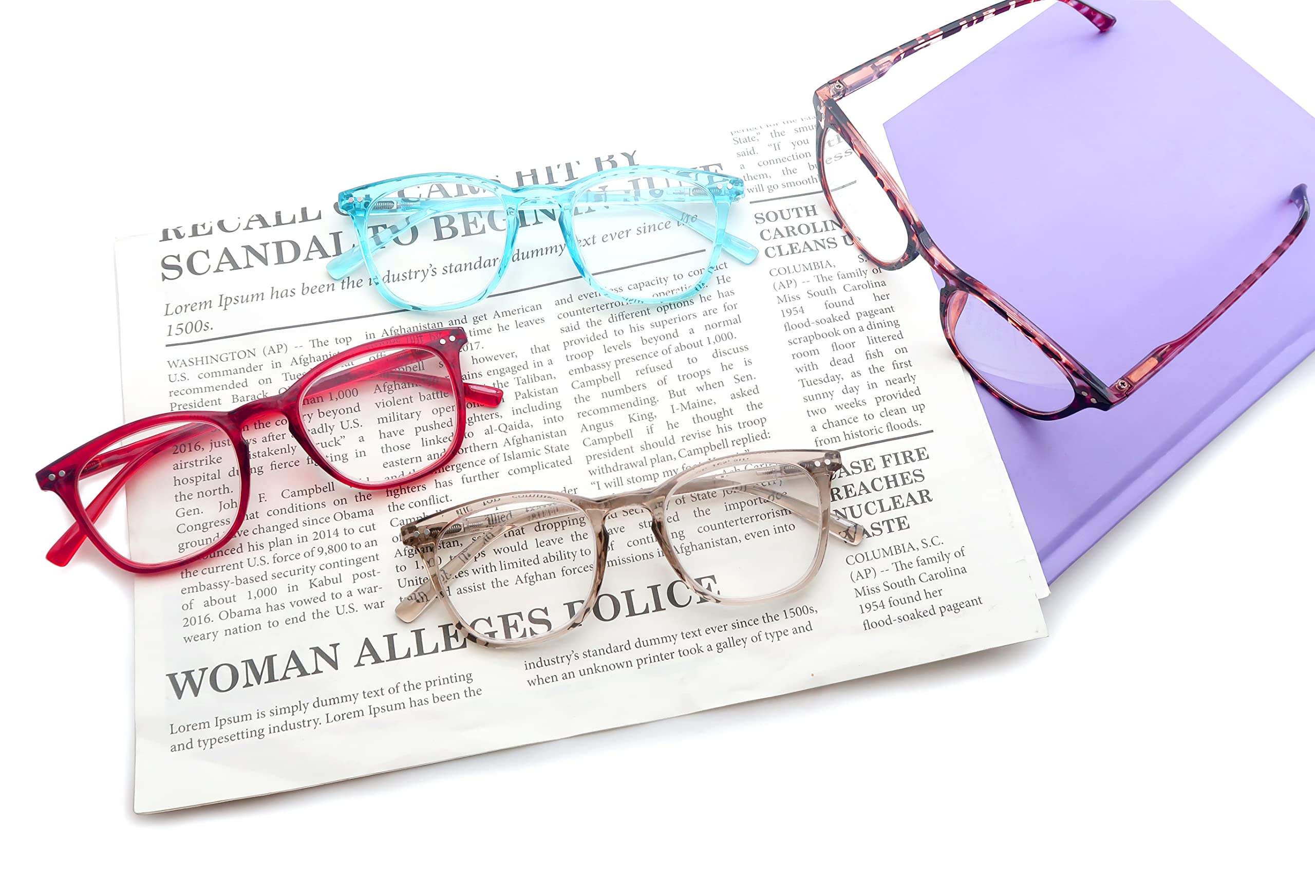 Women\'s Reading Glasses +1.50 (Sunpolka) Amazon.com: EASY READ Bifocal Reading Sunglasses for Women  main image 3