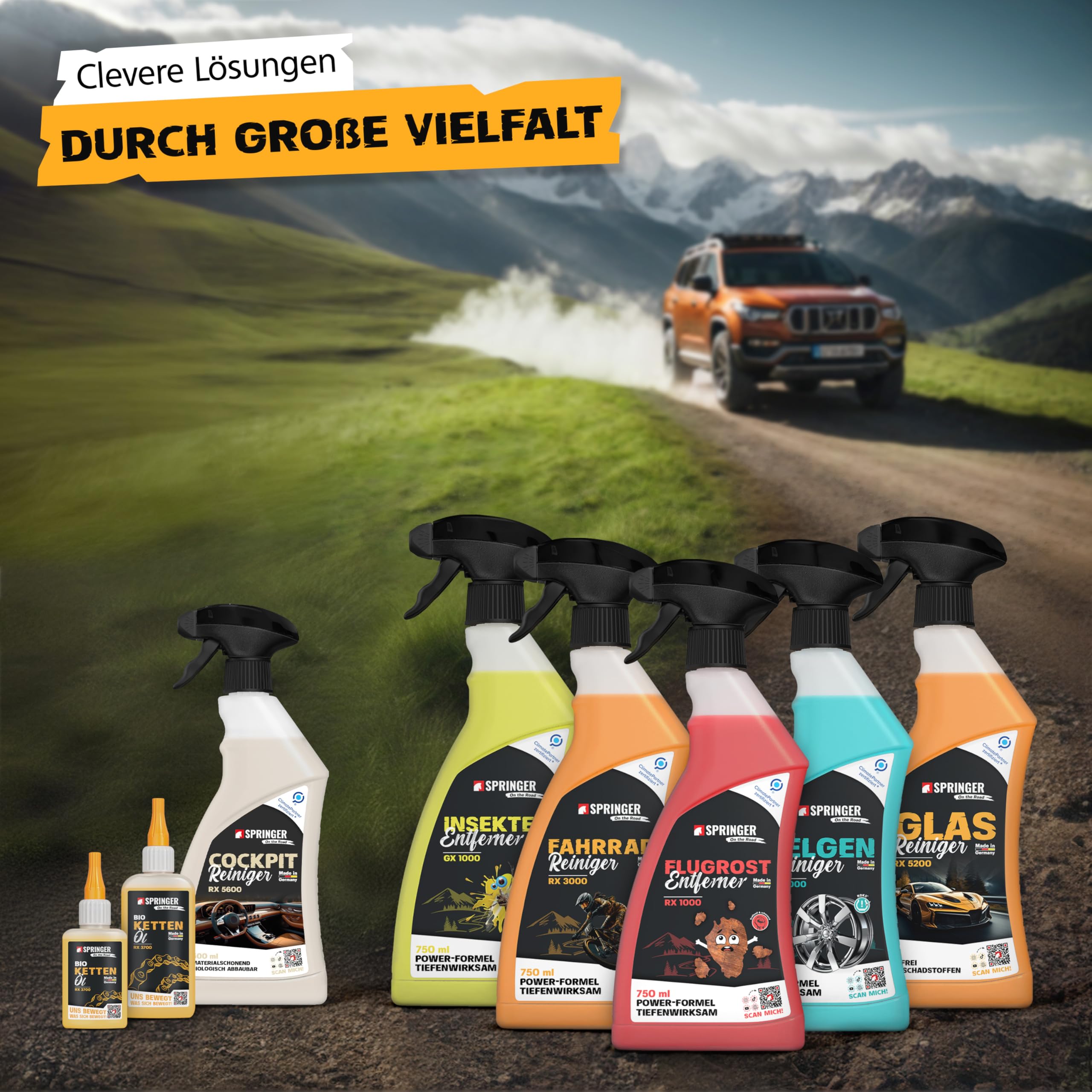 SPRINGER RX3700 – ekologiczny olej do łańcuchów 50 ml – Made in Germany – ochrona przed korozją i zużyciem – – – odporny na warunki atmosferyczne – smar do łańcuchów np. do rowerów elektrycznych i MTB