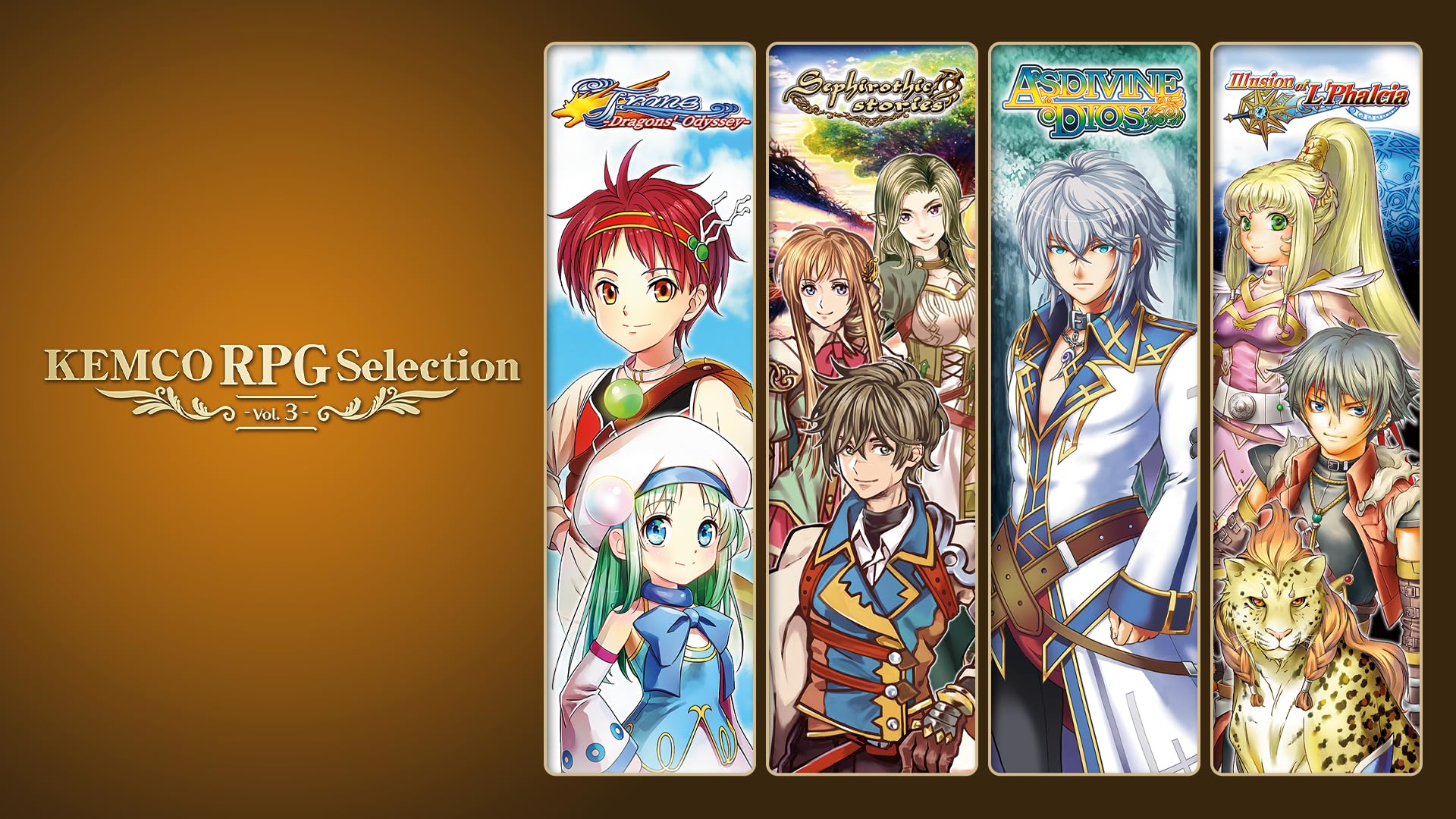 Kemco RPG Selection Vol. 3 (Import) - Collection De Jeux De Rôle Classiques Pour Amateurs D'Aventure