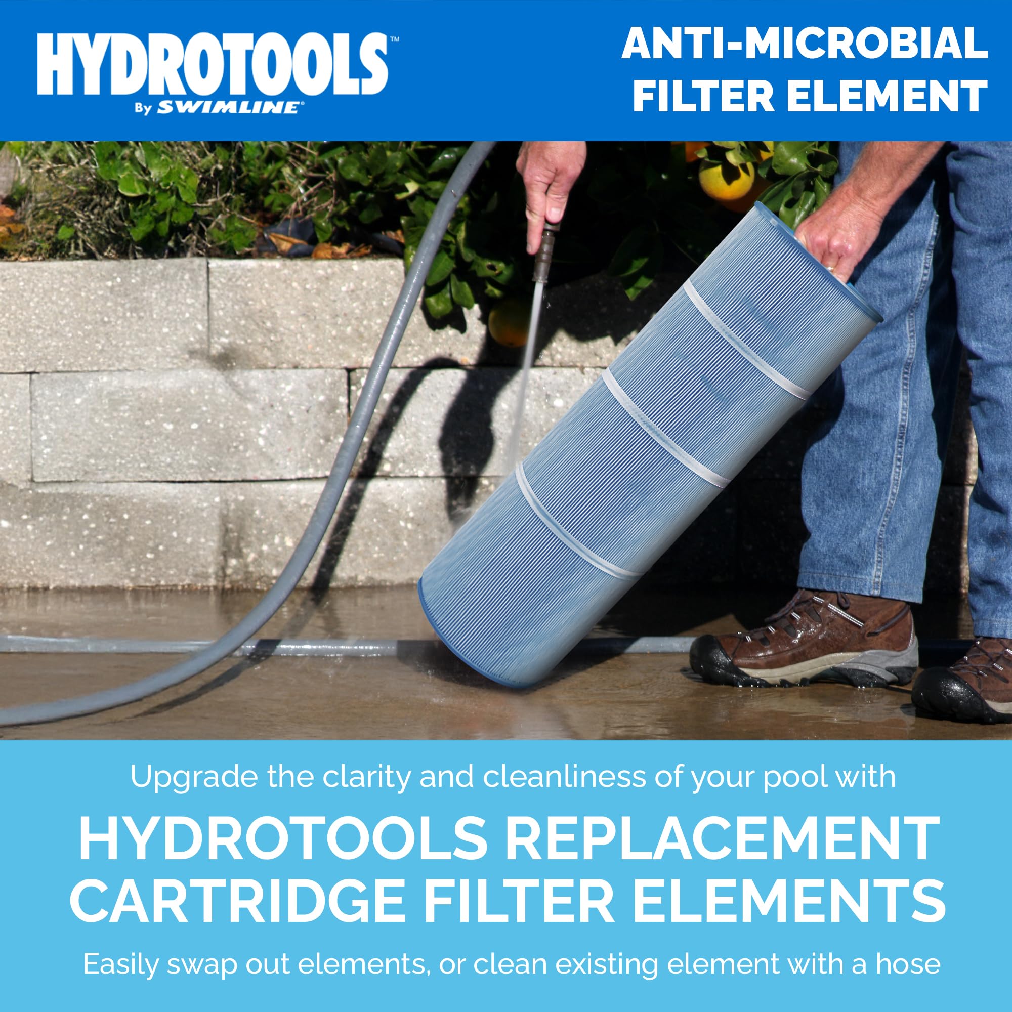 Swimline Cartucce Di Ricambio Per Filtro Piscina – Confezione Da 5 Elementi, Compatibili Con Modelli 70026 E 70151 - 6