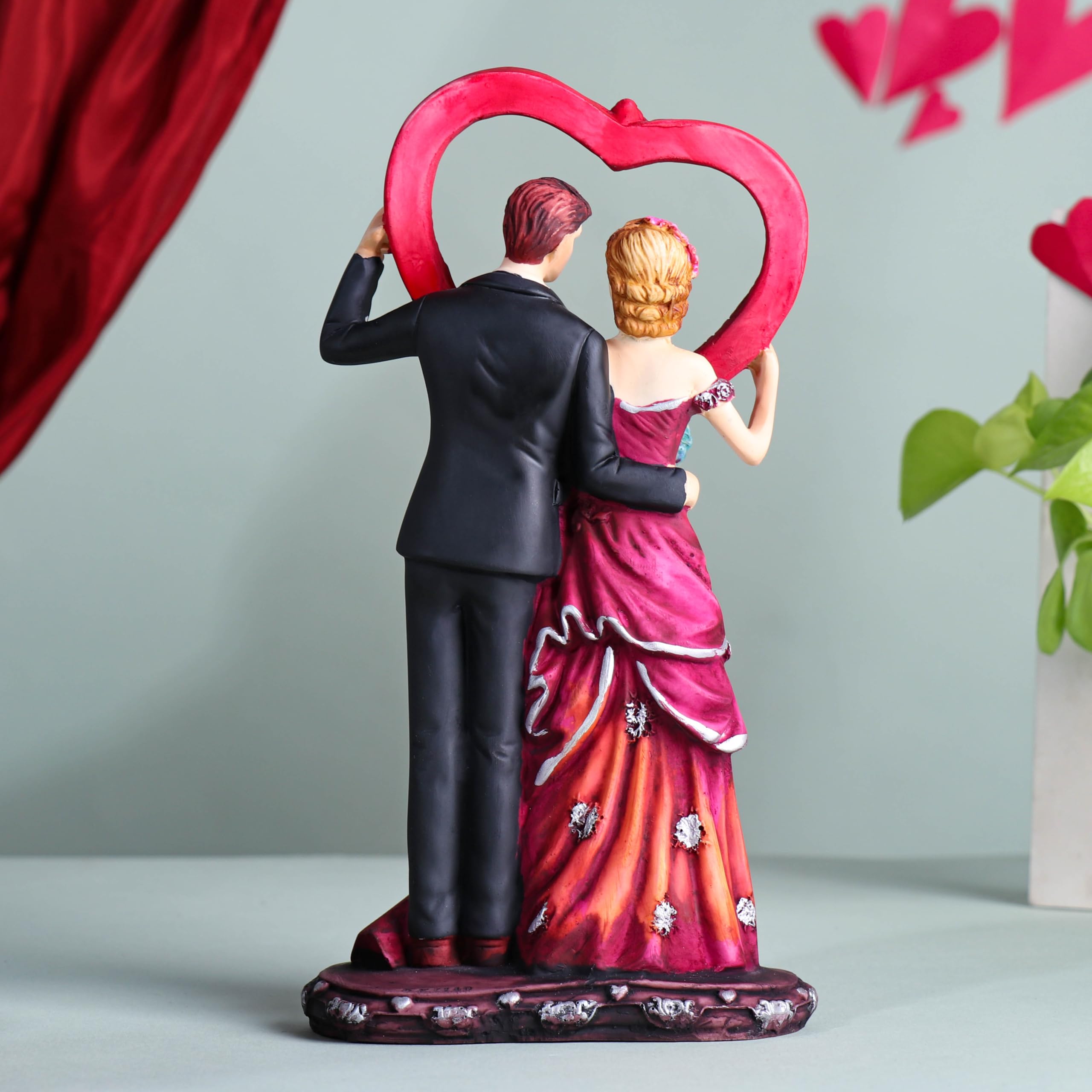 Buy Floweraura Love Special Romantic Heart Frame Love Couple