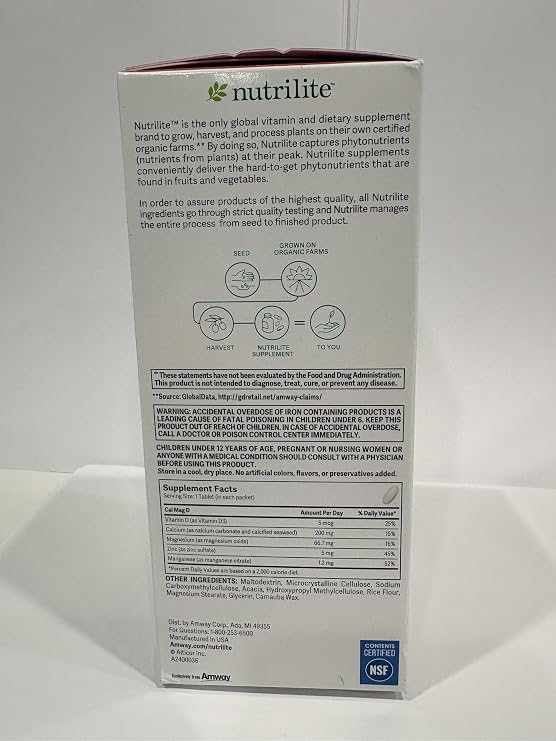 Nutrilite Womens Supplement Packs 30 Packets