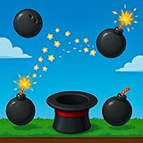 子供向けボウリングゲーム - 爆弾と帽子いっぱいのトリック