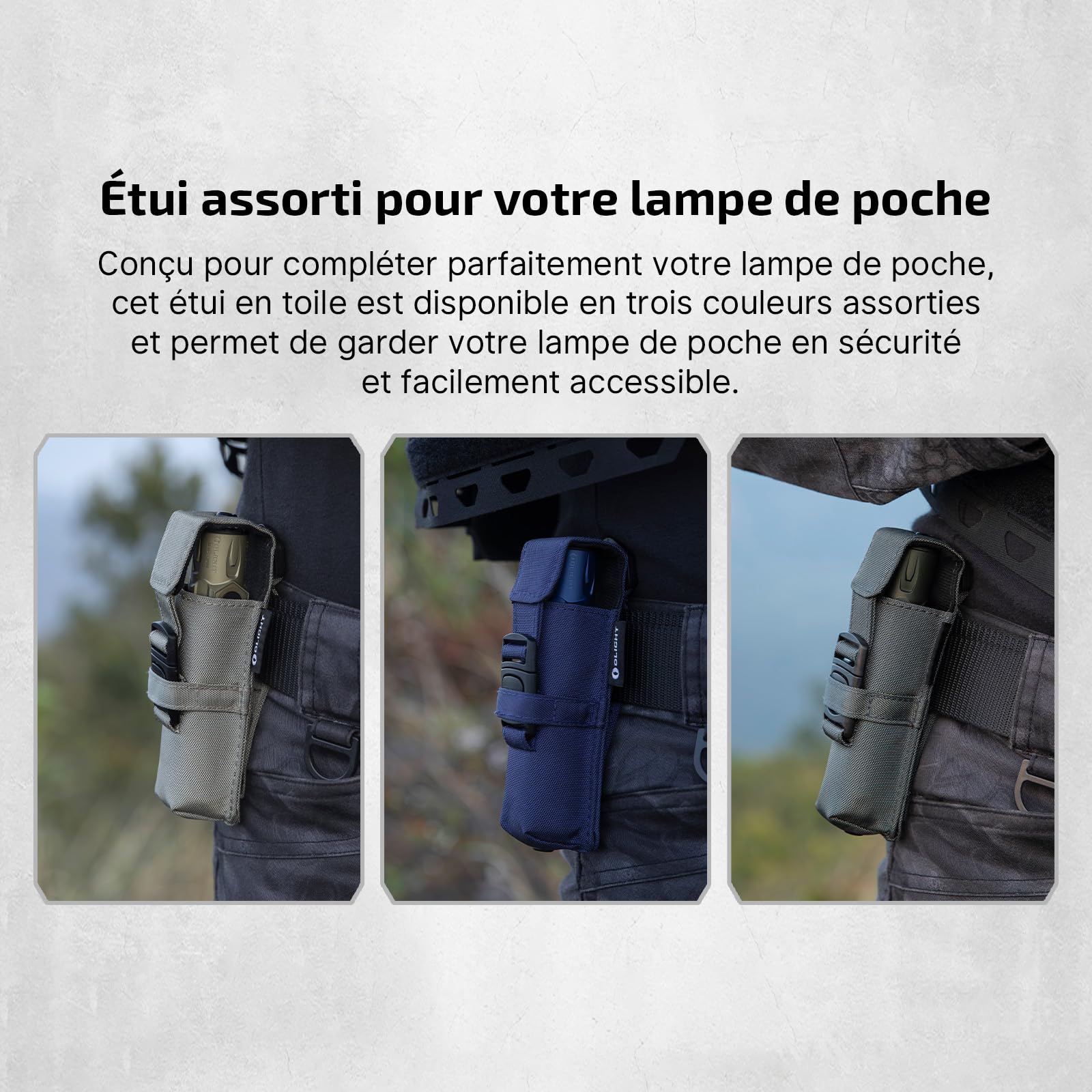 OLIGHT Warrior Ultra Lampe Torche LED Tactique 2500 LM 320M Charge USB-C | Boîtier OAL, Design EDC Compact, Double Interrupteur, Étanche IPX8, Idéal Pour le Camping, la Randonnée et l'urgence