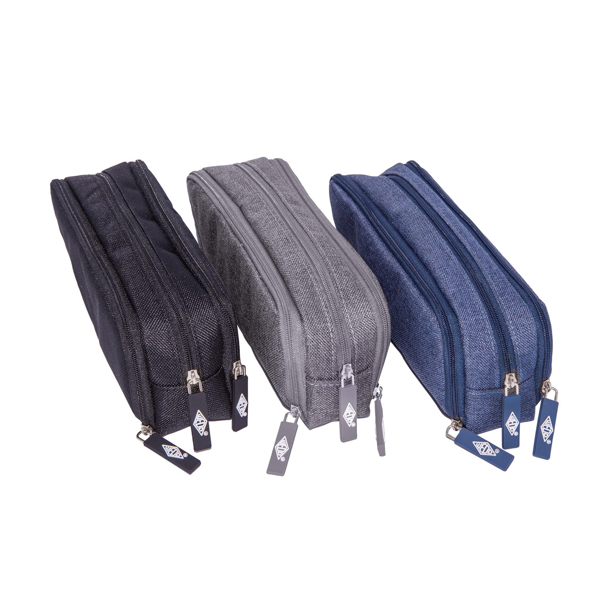 WEDO Pencil Case, Blue, L, Denim - Image 4