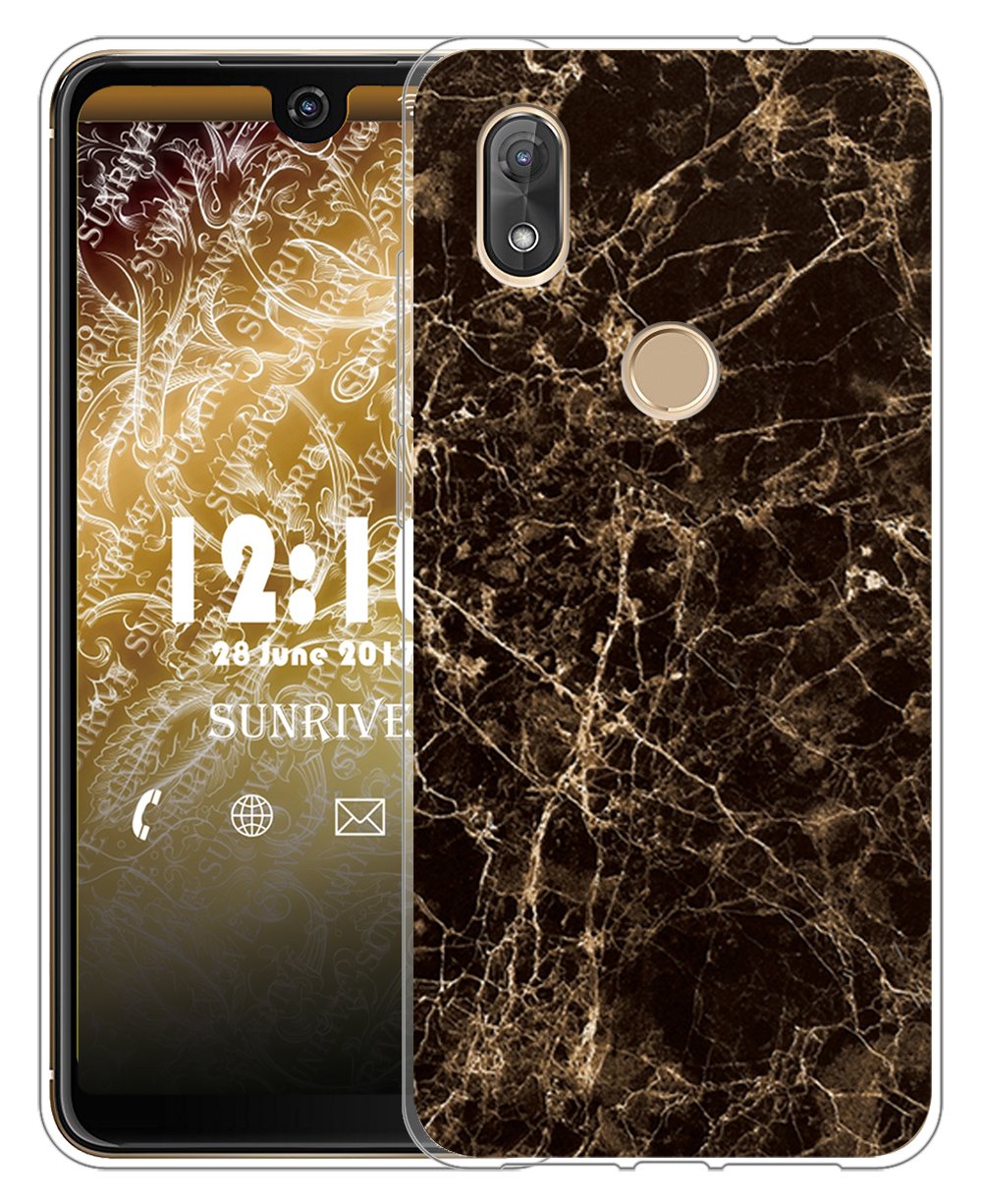 Sunrive Cover compatibile con Wiko View 2 Pro, Custodia Case in molle Trasparente silicone Morbida Flessibile Antigraffio protettiva back custodie (Q Farfalla 3