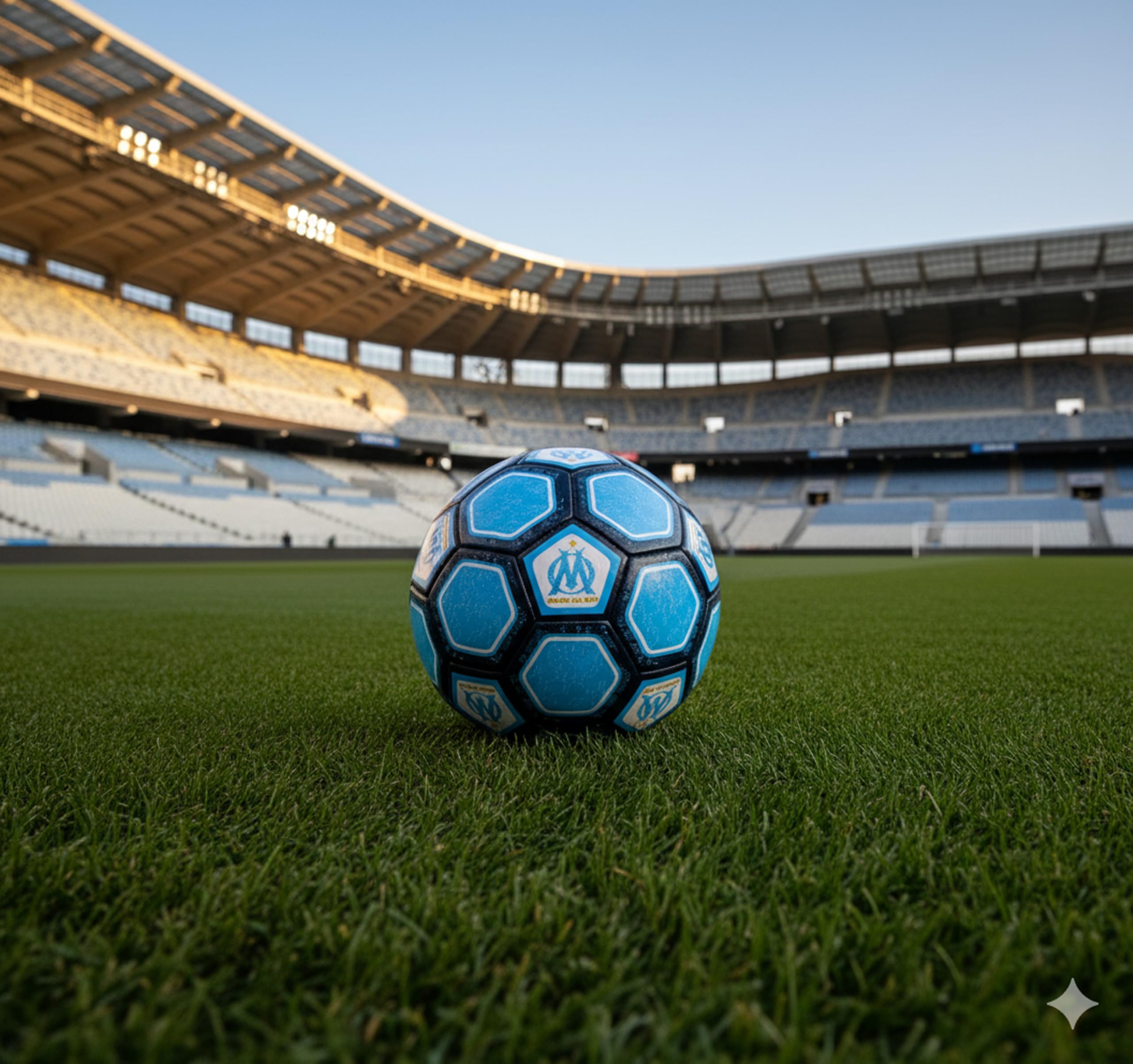 OLYMPIQUE DE MARSEILLE Ballon de Football Om - Collection Officielle Taille 5