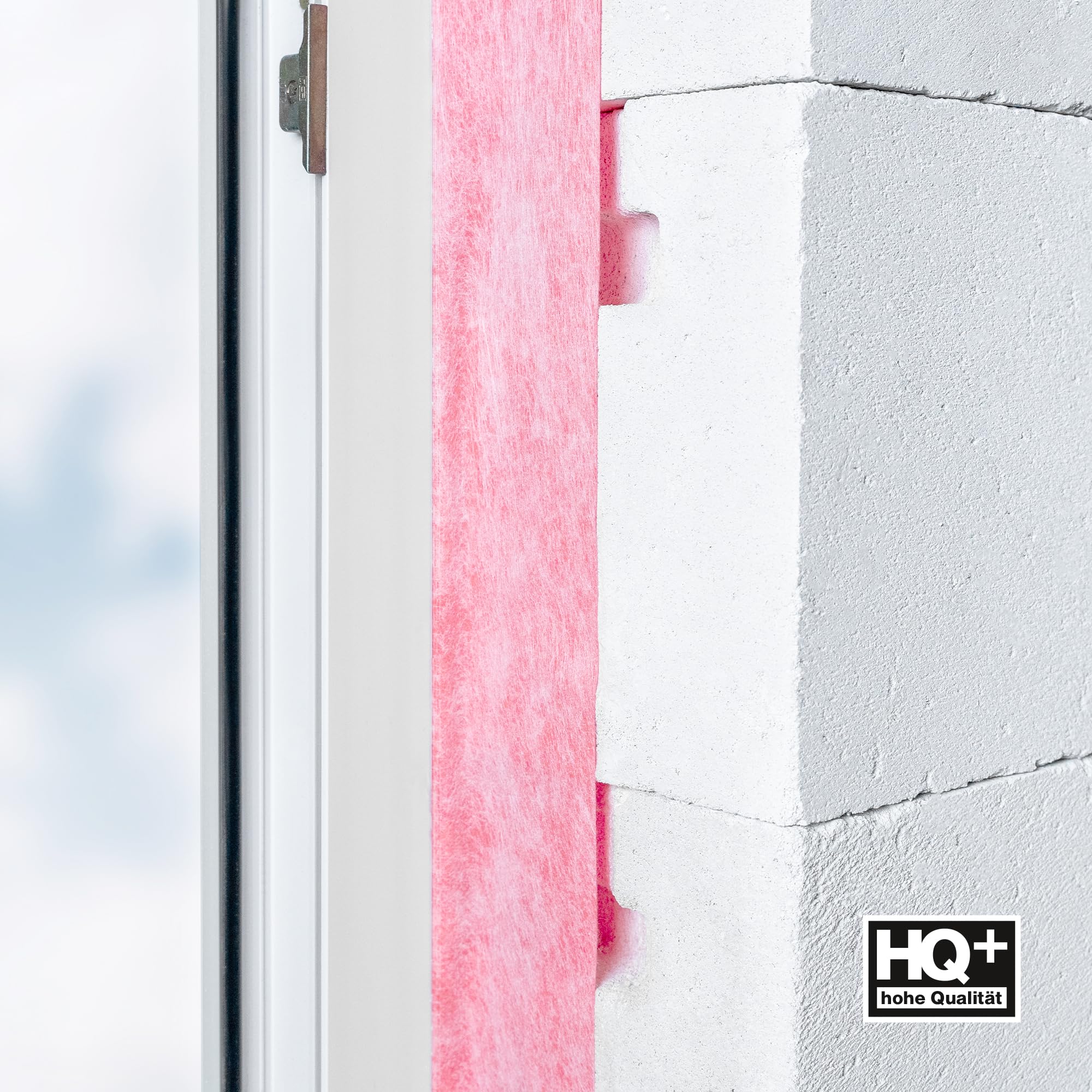 Cinta de sellado para ventanas, exterior 100 mm de ancho x 30 m, cinta de conexión para ventanas, azulejos, cinta de sellado flexible para exteriores
