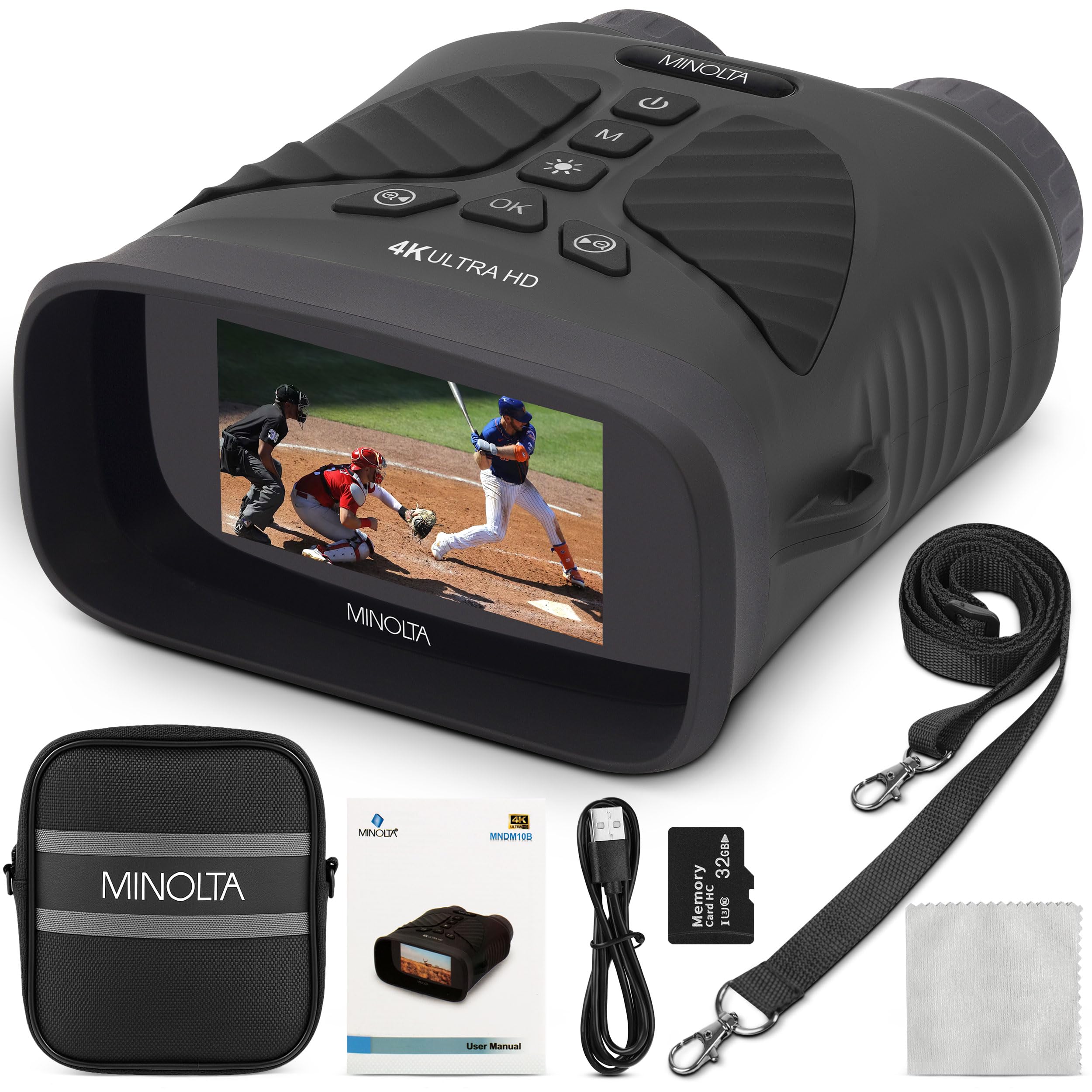 Amazon.com: Minolta 10x25 Digital Night Vision Monocular w/Built