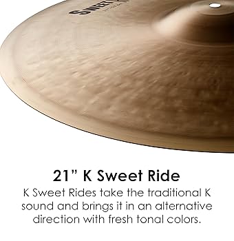 パーカッション・打楽器 A zildjian SWEET RIDE 21\" 21