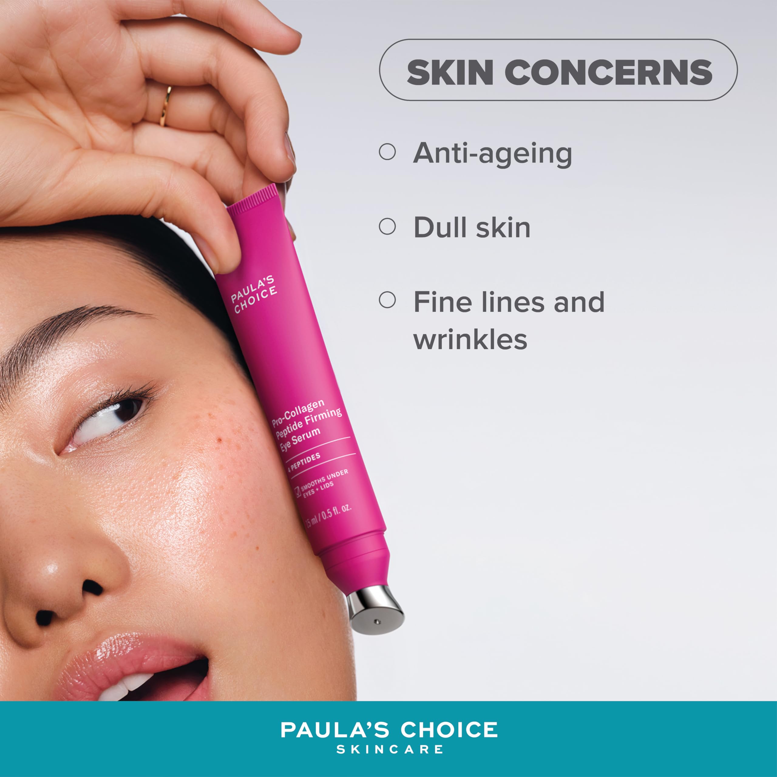 Paula's Choice Pro-Collagen Peptide Firming Eye Serum, Anti-Aging & Hydrating Eye Cream, Depuff Undereye Bags - Image 4