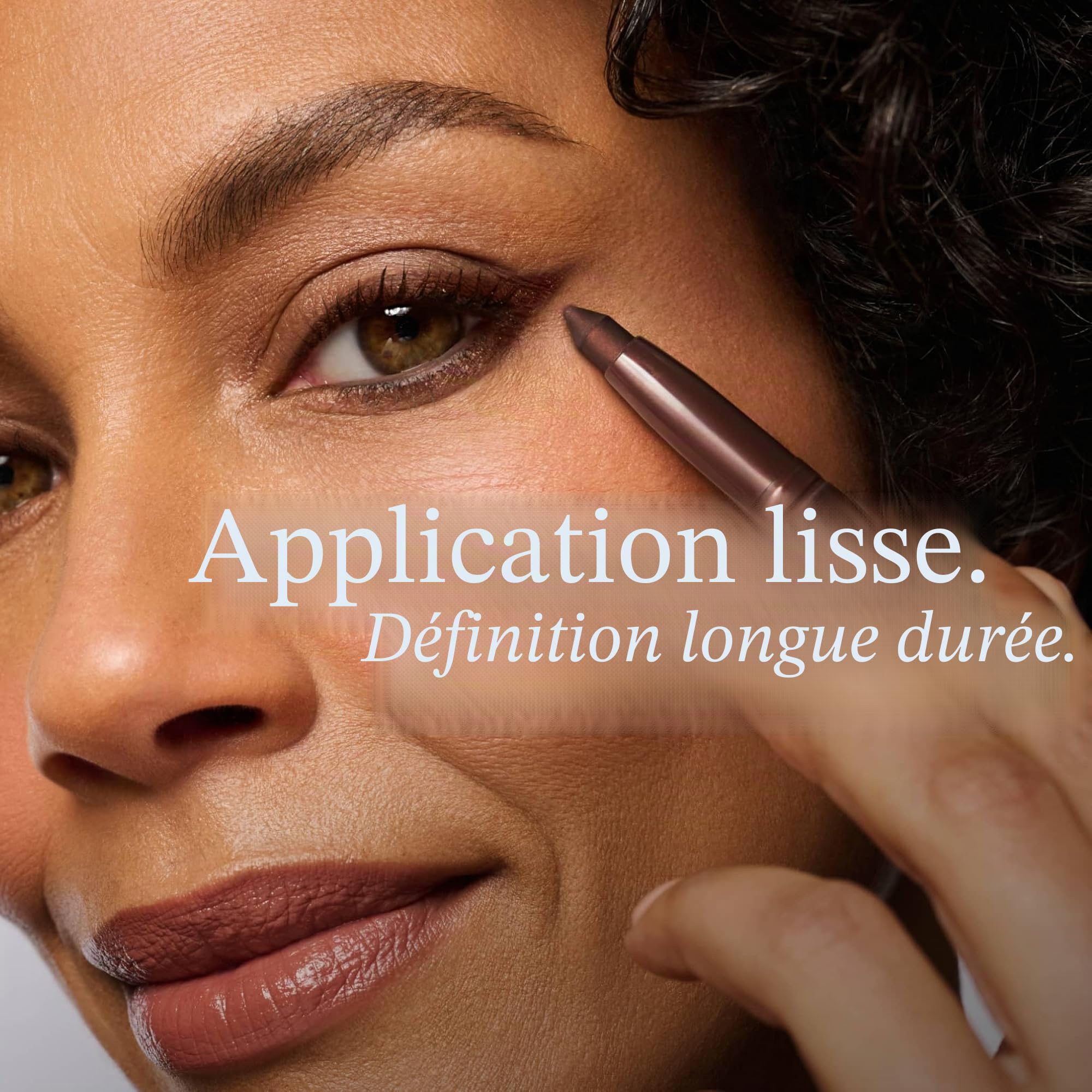 LAURA GELLER NEW YORK Matita Occhi Lunga Tenuta Kohl Kajal (Dark Brown Kohl) – Matita per Occhi Idratante e Intensa con Temperino Integrato, Scorrevole e Precisa per uno Sguardo Definito