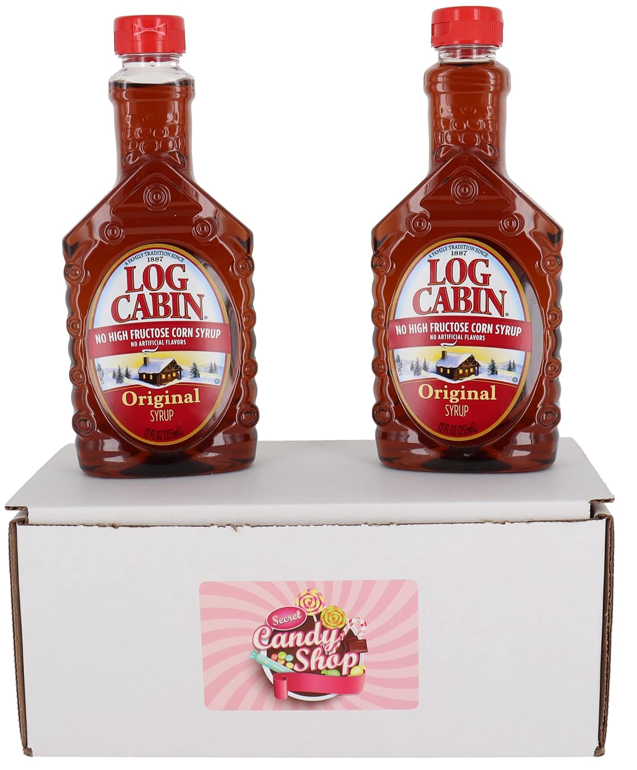 Log Cabin Original Syrup for Pancakes and Waffles, 12 oz