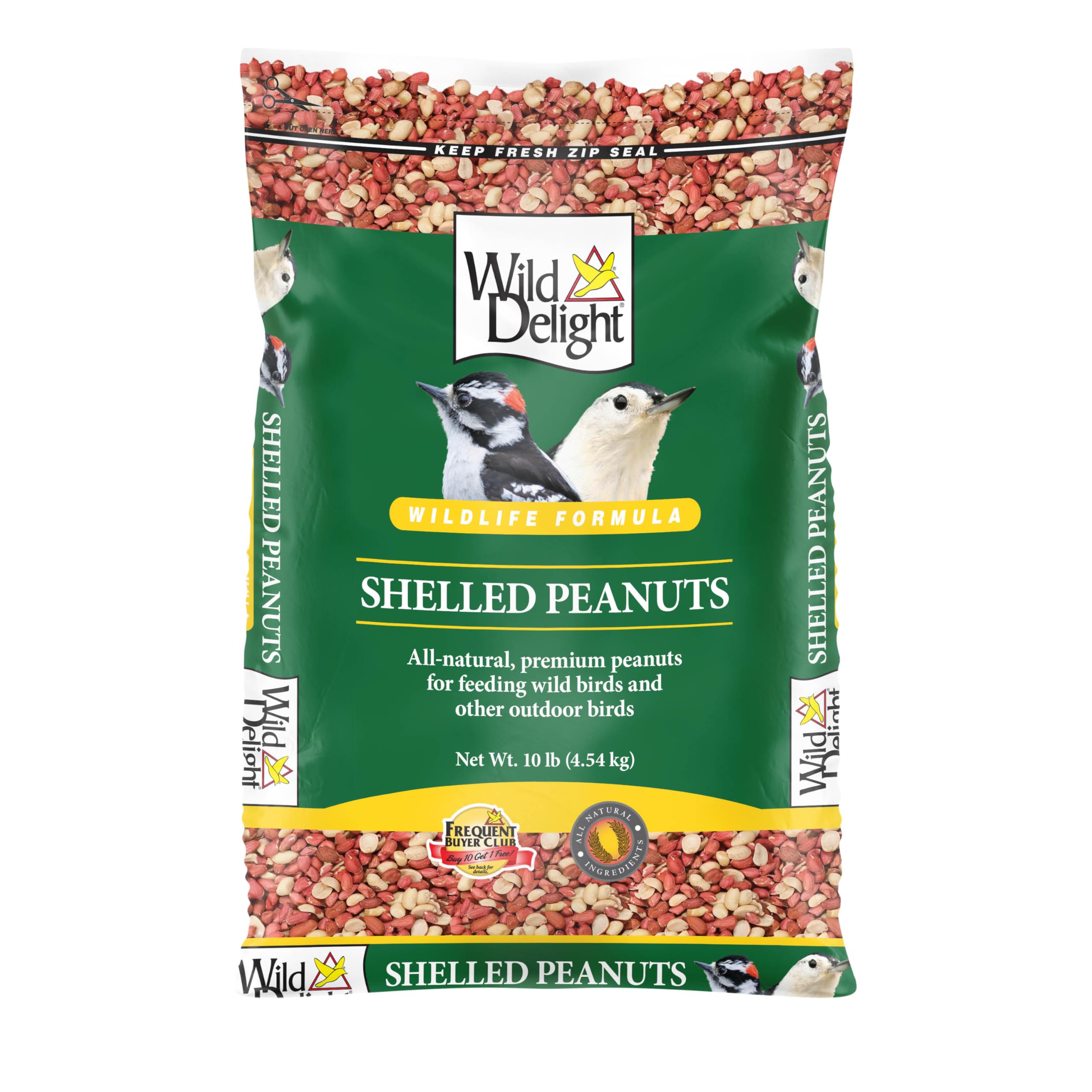 Wild Delight Shelled Peanuts 10 lb