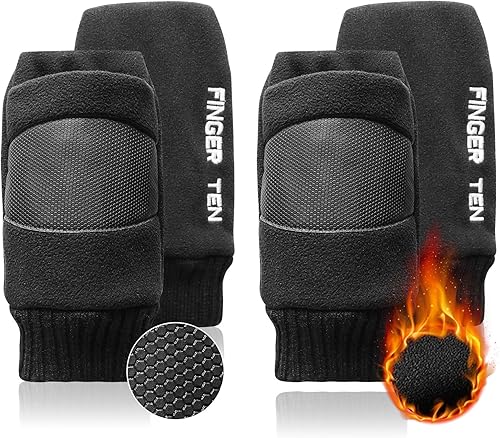 FINGER TEN Golf Gloves Men Right Handed Golfer 2 Pack Soft Leather All Weather Grip Comfortable Glove Size Small Medium ML Large XL