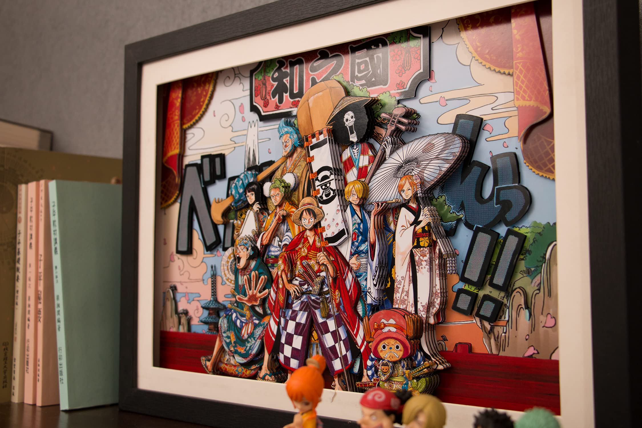 Amazon.co.jp: AooCare ONE PIECE ワンピース 画 周辺 グッズ 立体絵