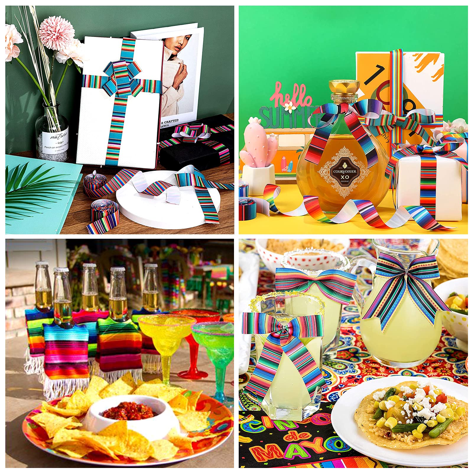 Smartwool Long Sleeve Crew 12 Rolls Fiesta Ribbon - 3/8 Inch Mexican ...