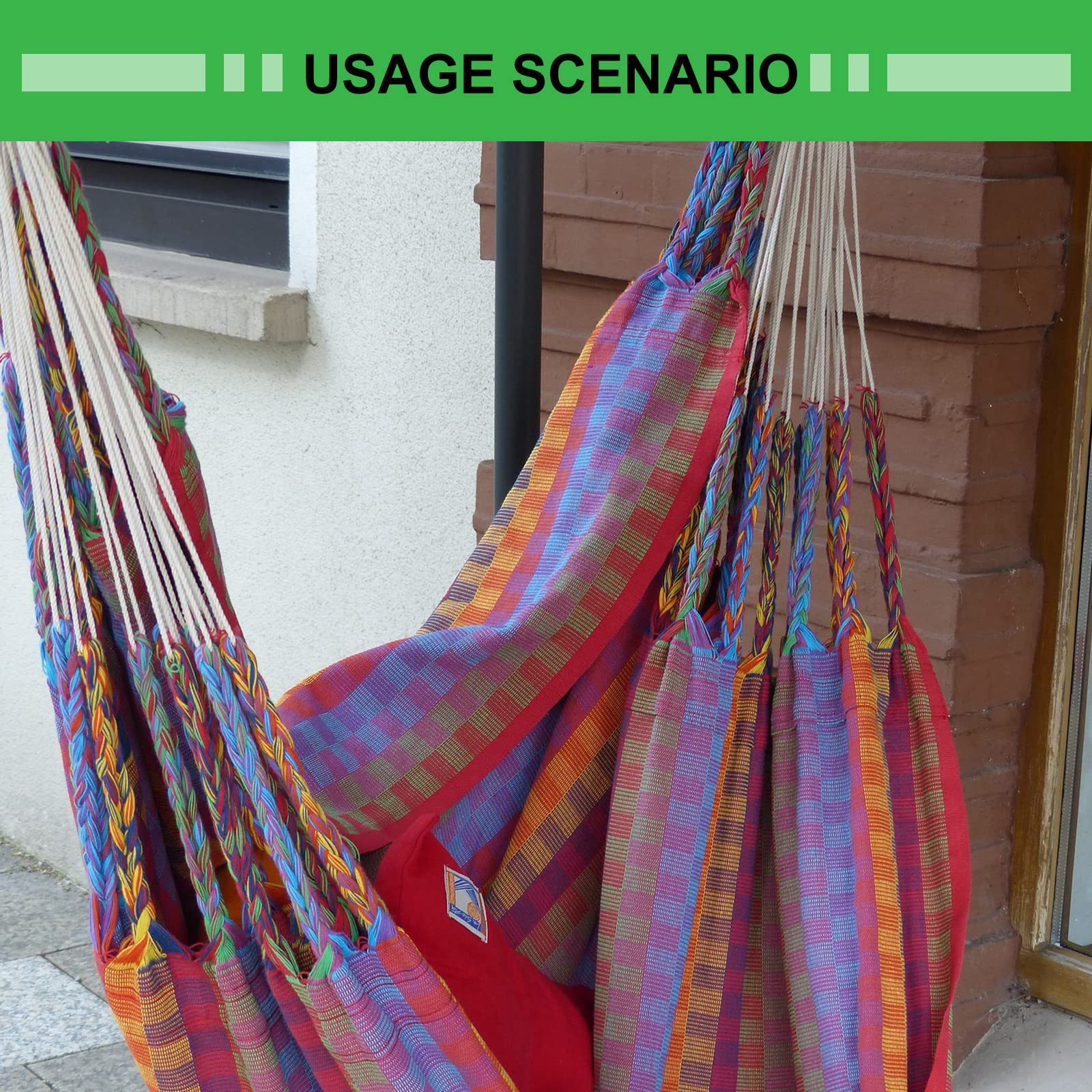 Porch Swing Springs - Silla de hamaca con resorte para soportar hasta 1200 libras, resortes cromados resistentes para colgar sillas, montaje en techo, porche, saco de boxeo – 2 piezas negro