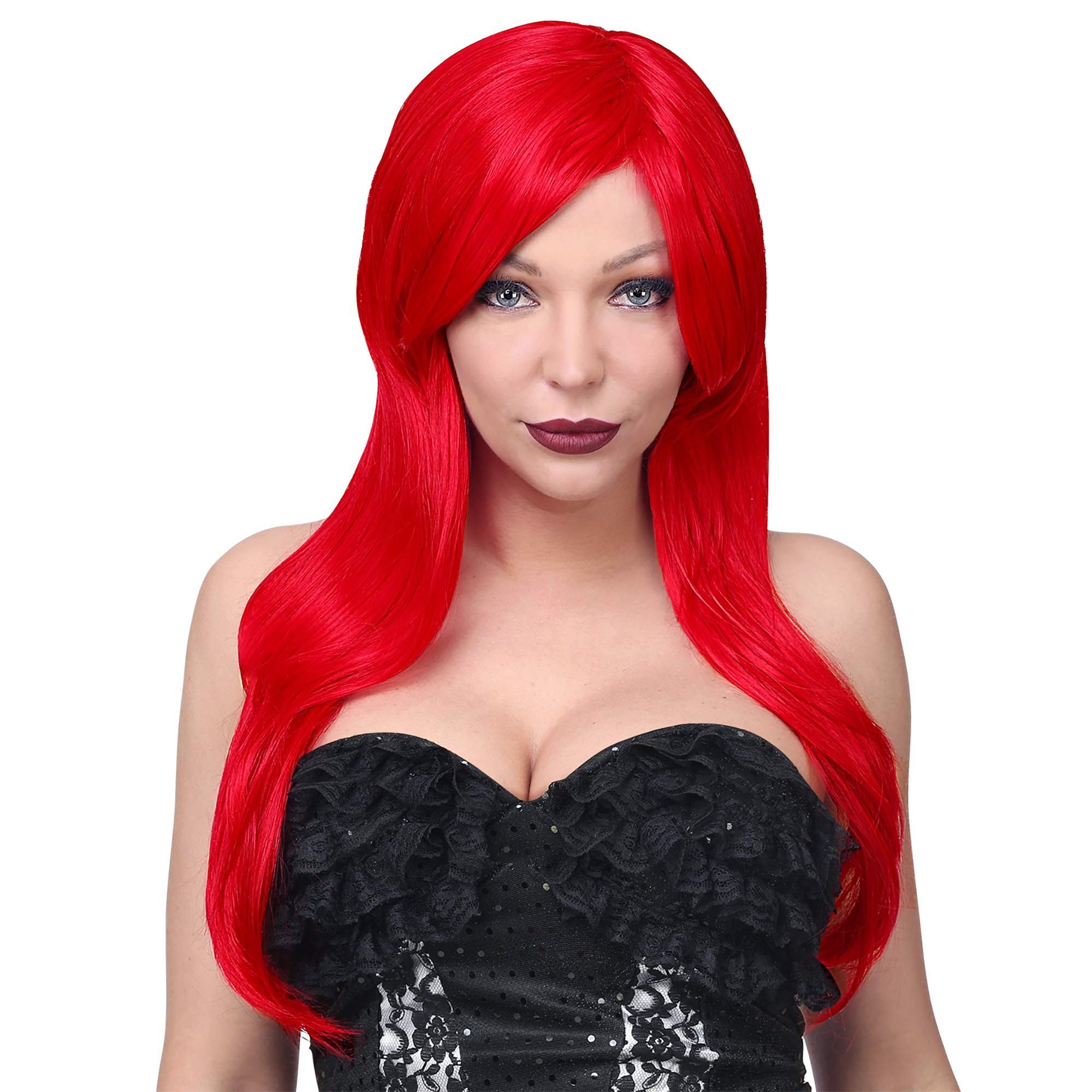 Widmann 02108 Alicia Cosplay Dream Hair Wig Red - Image 3