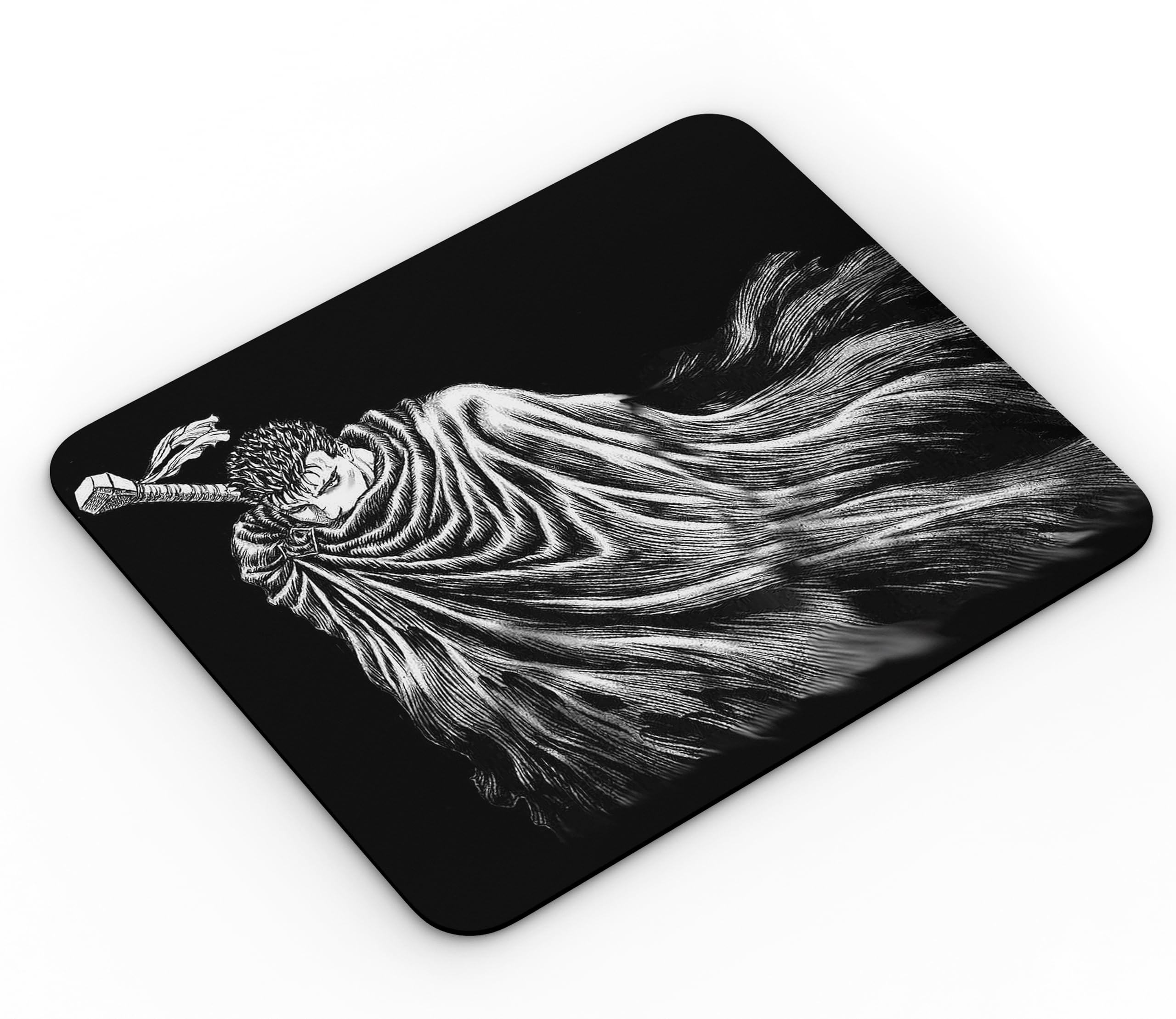 Anime Gaming Mouse Pad, Berserk Anime Guts Mousepad For Gaming And Office Work