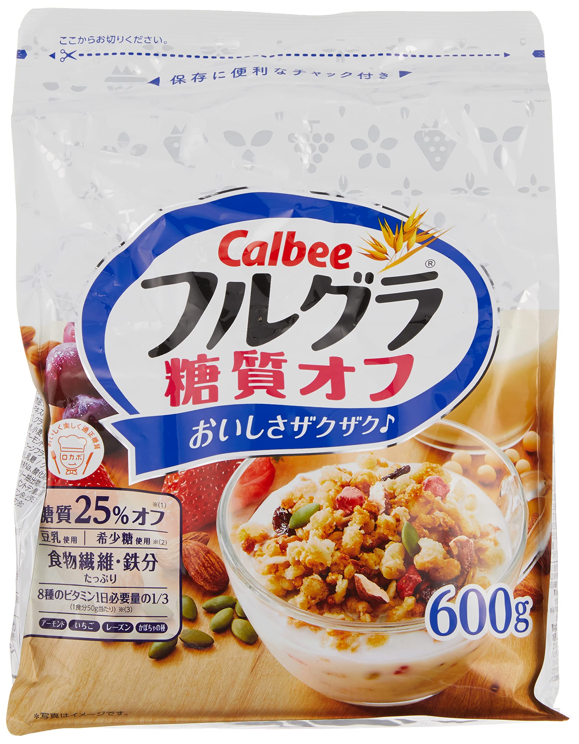 Amazon.co.jp: カルビー フルグラ糖質オフ 600g : 食品・飲料・お酒