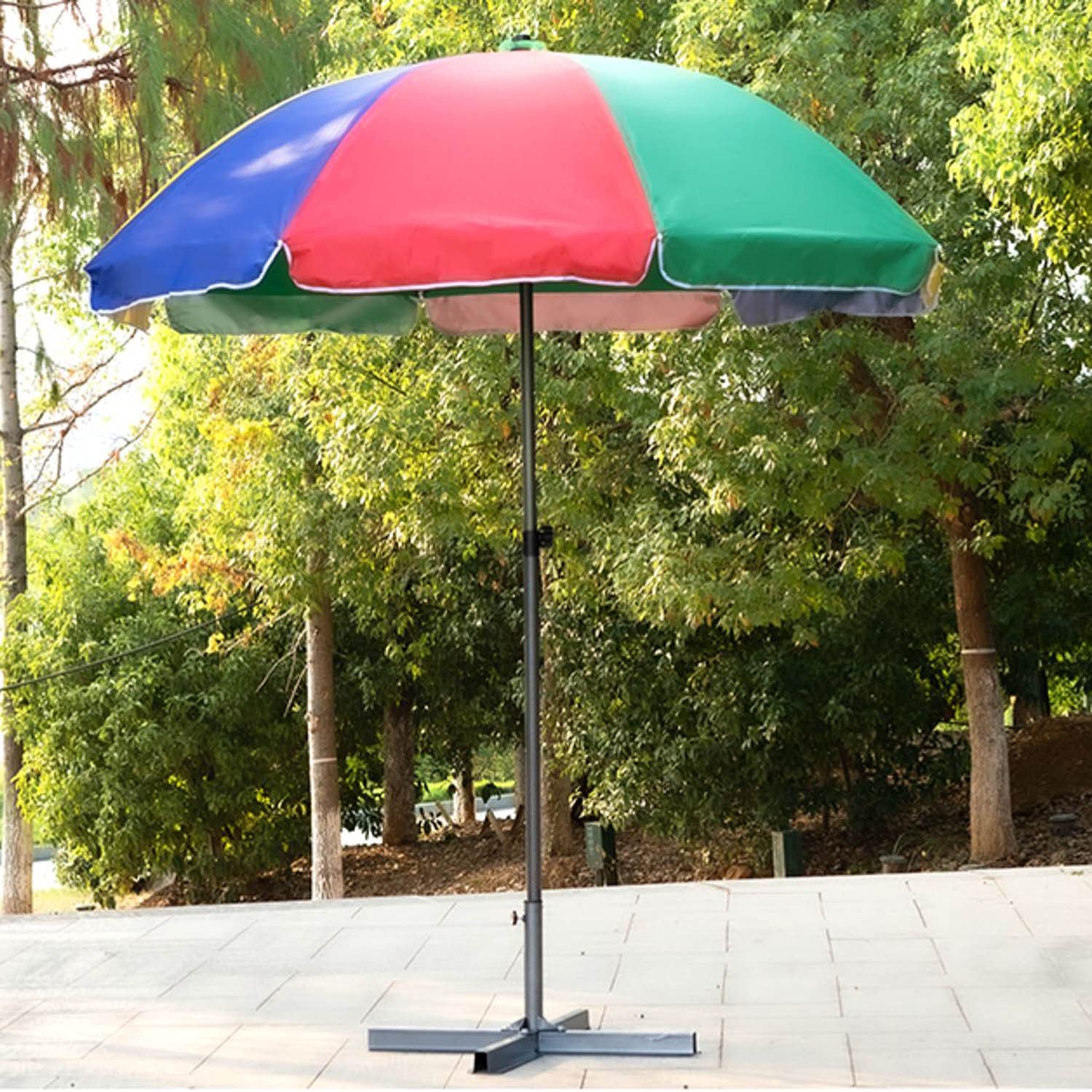 パラソル　キャンプ　バーベキュー用 Amazon.co.jp: ビーチパラソル 直径200cm/220cm ガーデンパラソル UV