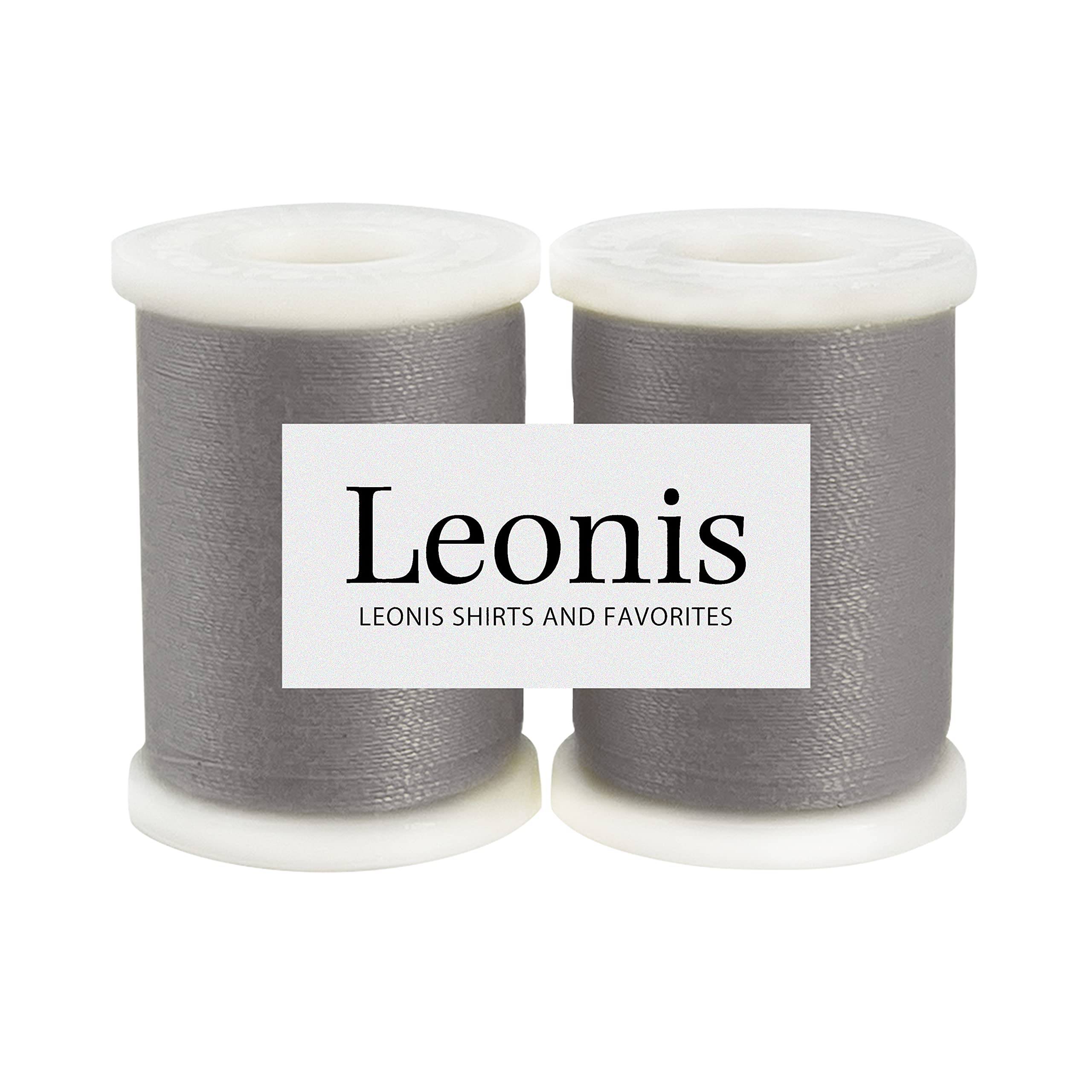 LEONIS Polyester All-Purpose Sewing Threads 110 Yards/100m 2pcs [ 78309 ]