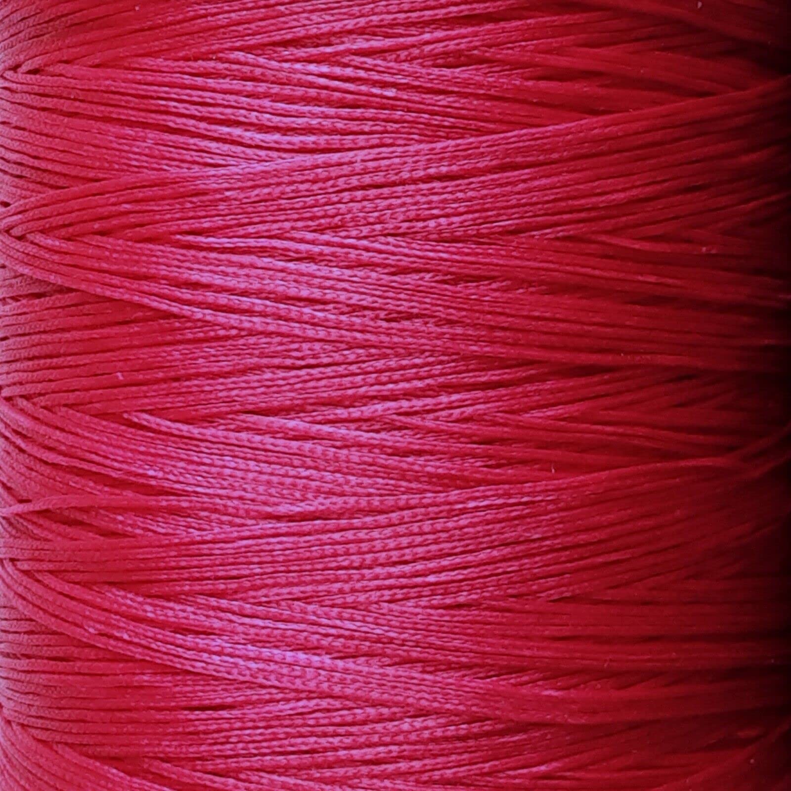 1mm Waxed Nylon Cord 30 meters, Durable Strong Thread for Jewellery Making, Art & Crafts DIY (Fuchsia Pink)