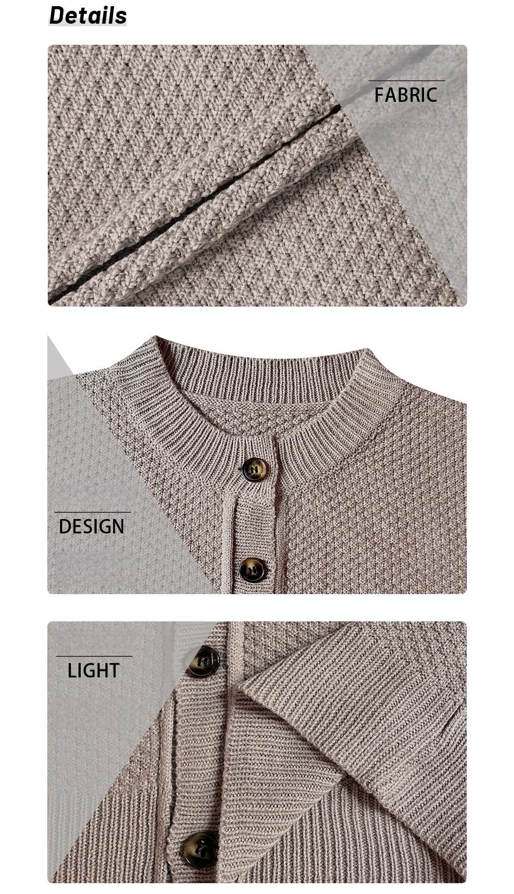 Chaqueta De Punto Mujer,Cárdigans para Mujer Suéteres Cortos Abiertos con Botones Blusas Holgadas De Manga Larga Suéteres De Punto De Gran Tamaño Suéteres De Punto Grueso Chaqueta Informal Abri