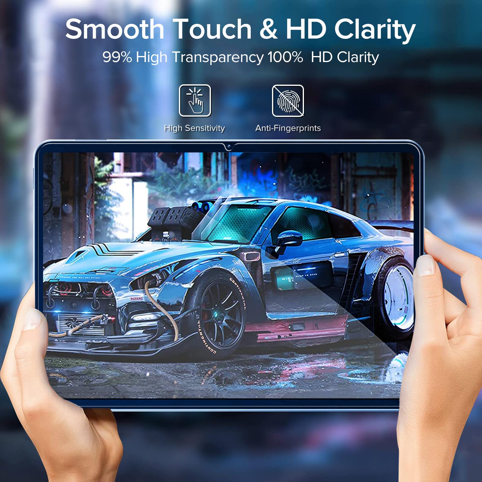 ivoler 2 sztuki folii ochronnej do Xiaomi Pad 8 / Xiaomi Pad 8 Pro, z 2 sztukami szkła ochronnego do aparatu, twardość 9H, szkło pancerne, folia ochronna HD, folia ochronna na wyświetlacz, folia