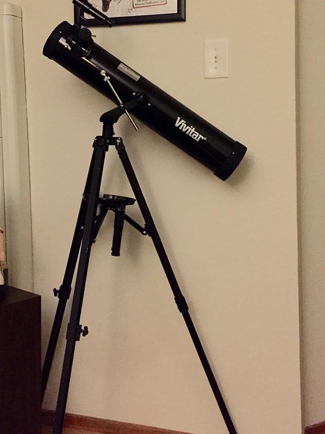 Vivitar TEL76700 263X/525X Telescope Reflector with Tripod