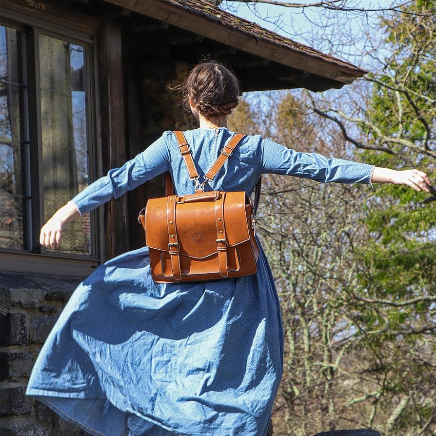 Amazon.com: ECOSUSI Backpack for Women Briefcase Messenger