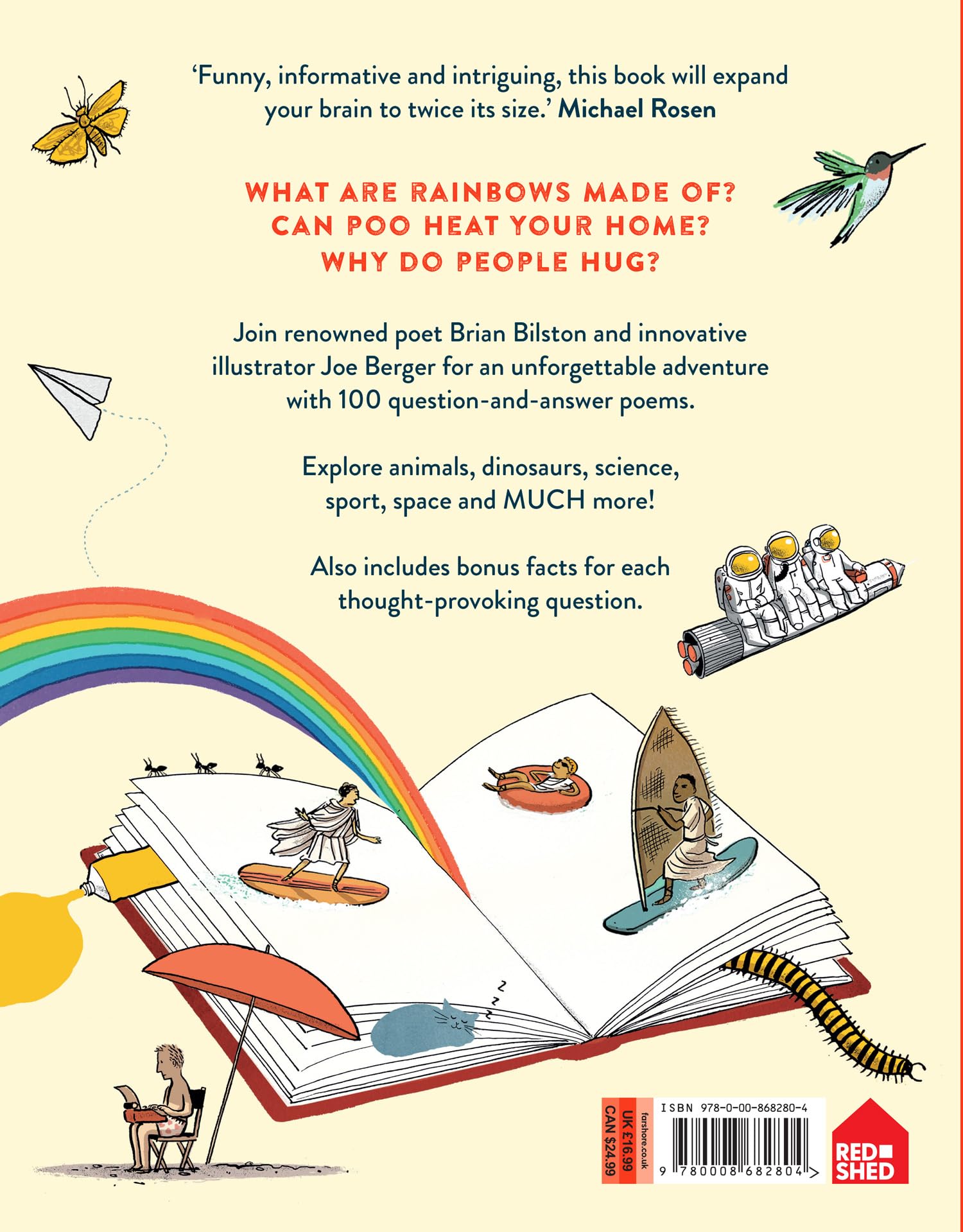 A Poem for Every Question: A new illustrated funny and fact-filled non-fiction children’s poetry book for 2026, great for kids aged 6+