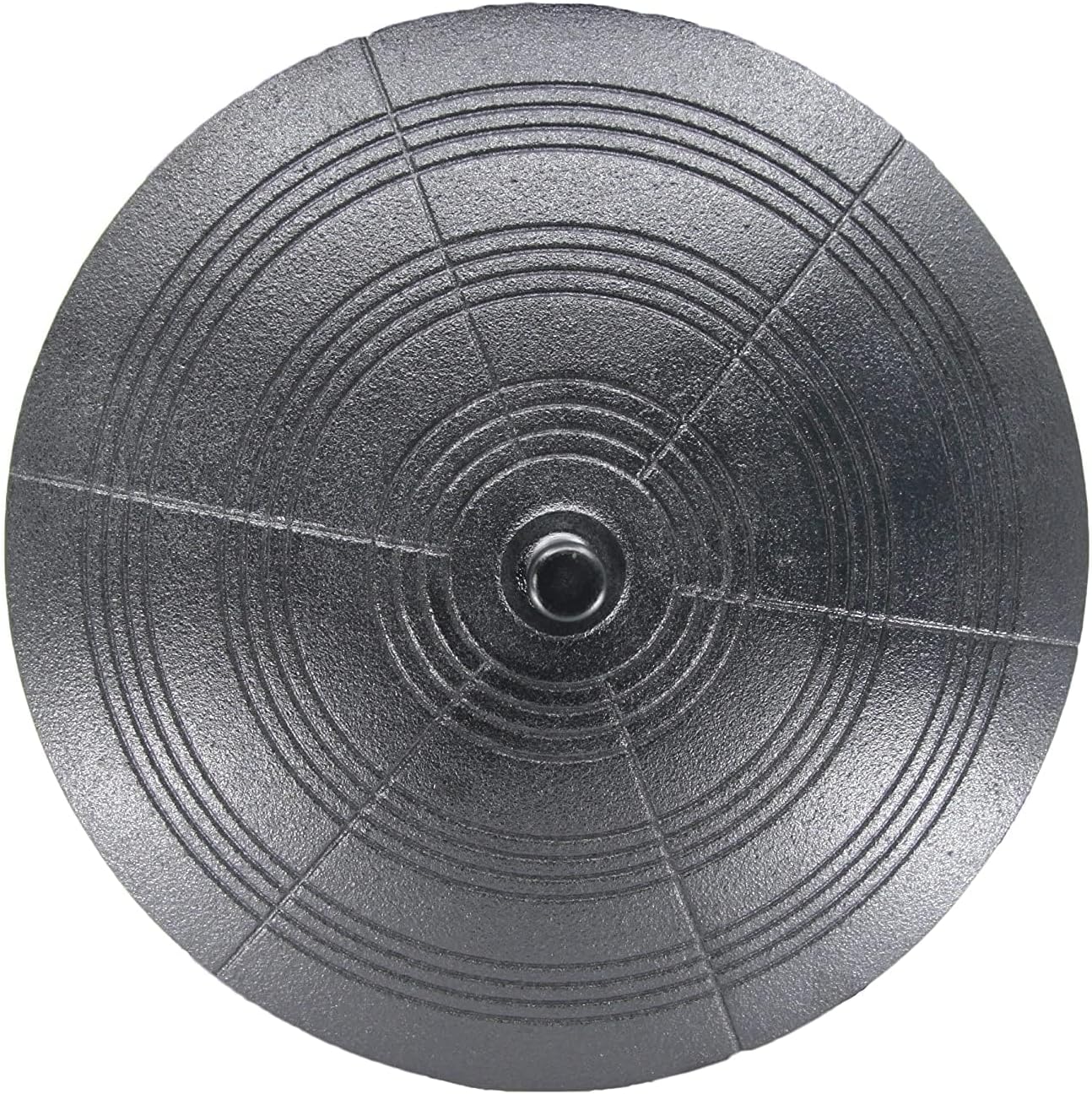 ZEESOON Korean Traditional Cast Iron BBQ Grill Pan Lid Shape Indoor/Outdoor Grill Pan, Caldron lid Shape Cast Aluminum Pan