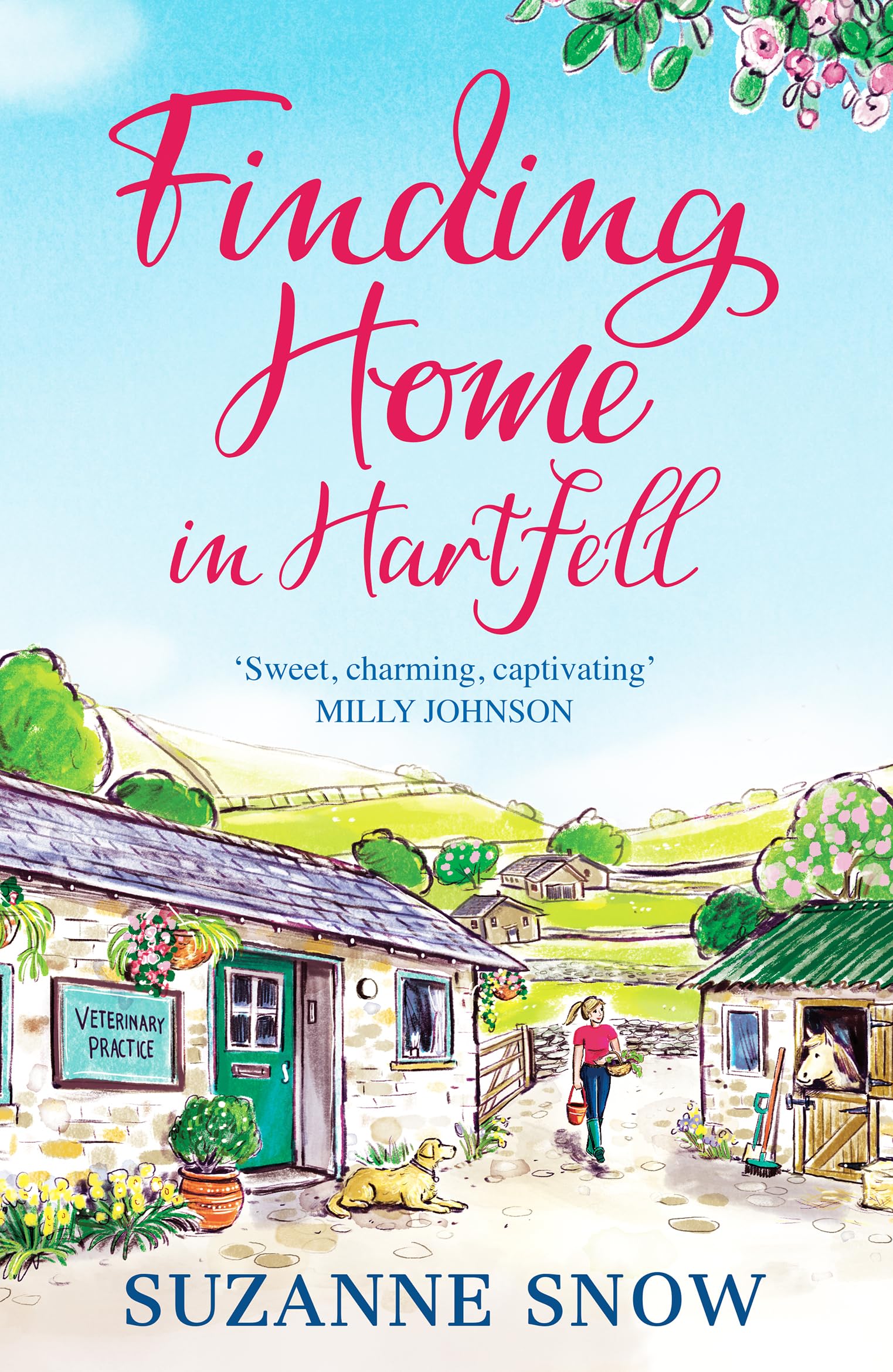 Finding Home in Hartfell: A heartwarming and page-turning vet romance (Hartfell Village, 1)