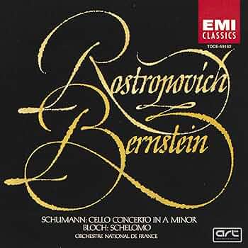 Amazon.co.jp: シューマン:チェロ協奏曲/ブロッホ:シェロモ