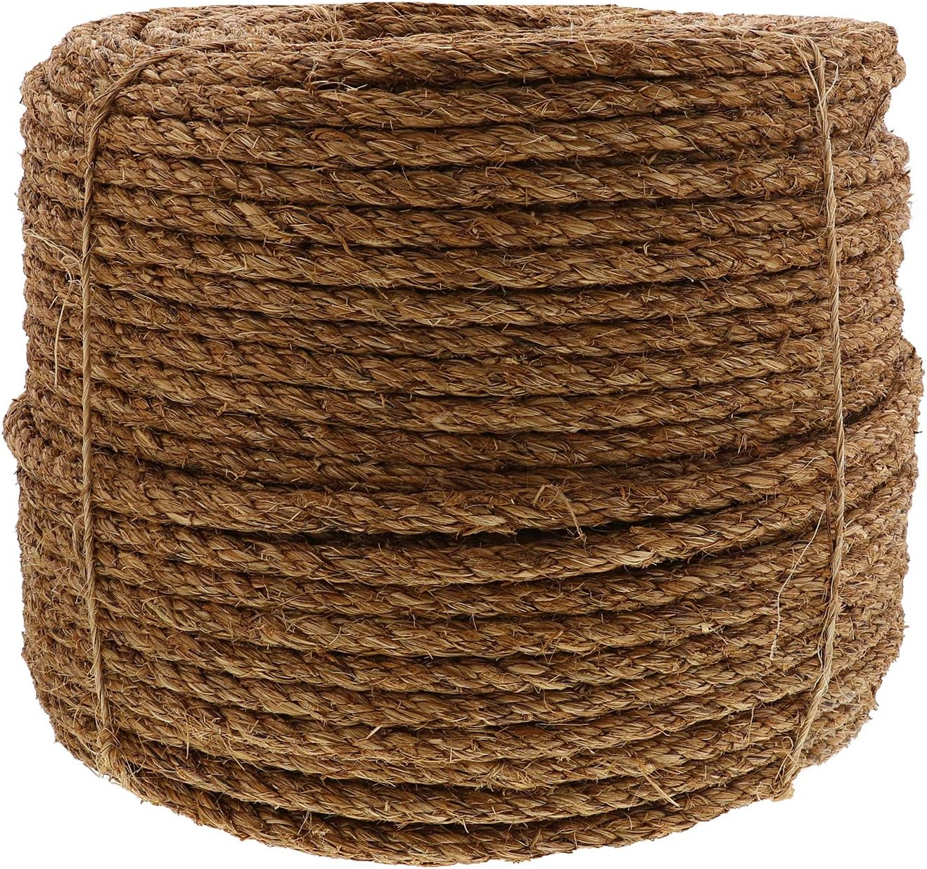 3/8" x 600' Coil, 3-Strand Manila Rope