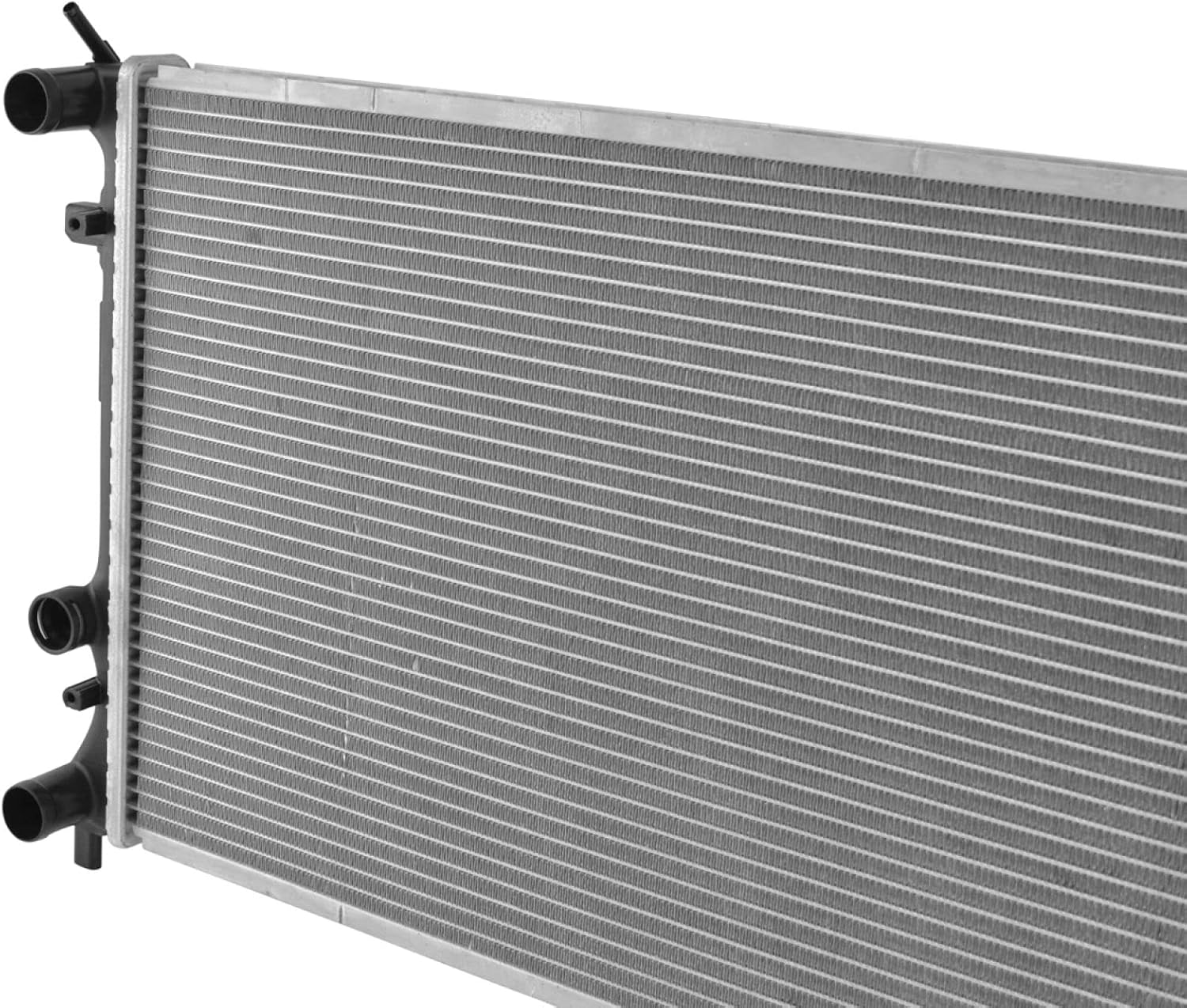 Radiator 1 Row Aluminum Core Compatible with 12-15 Volkswagen Jetta 2.0L Non Turbo; 11 Jetta 2.0L; 12-14 Jetta 2.5L Non Turbo; 11 Jetta 2.5L; 12-14 Passat 2.5L; 12-14 Beetle 2.5L
